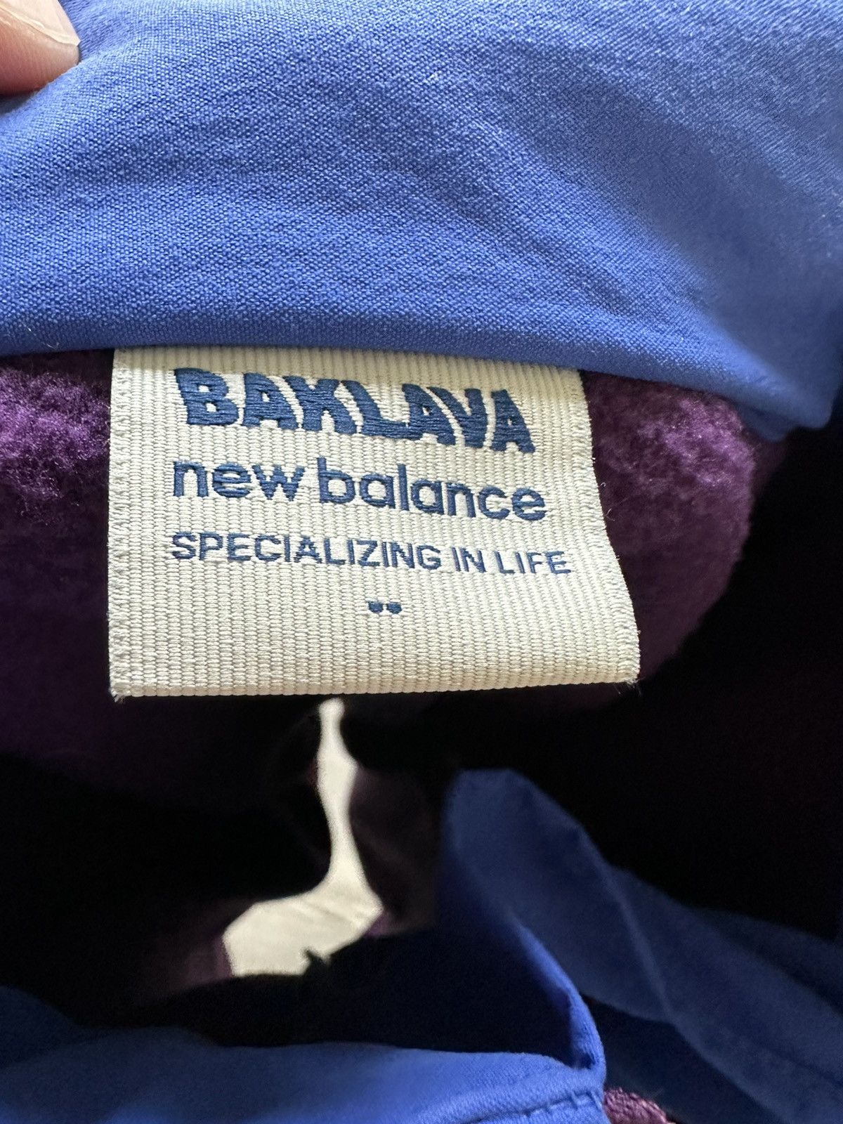 New Balance Baklava x New Balance Half Zip Fleece Size US M / EU 48-50 / 2 - 3 Thumbnail