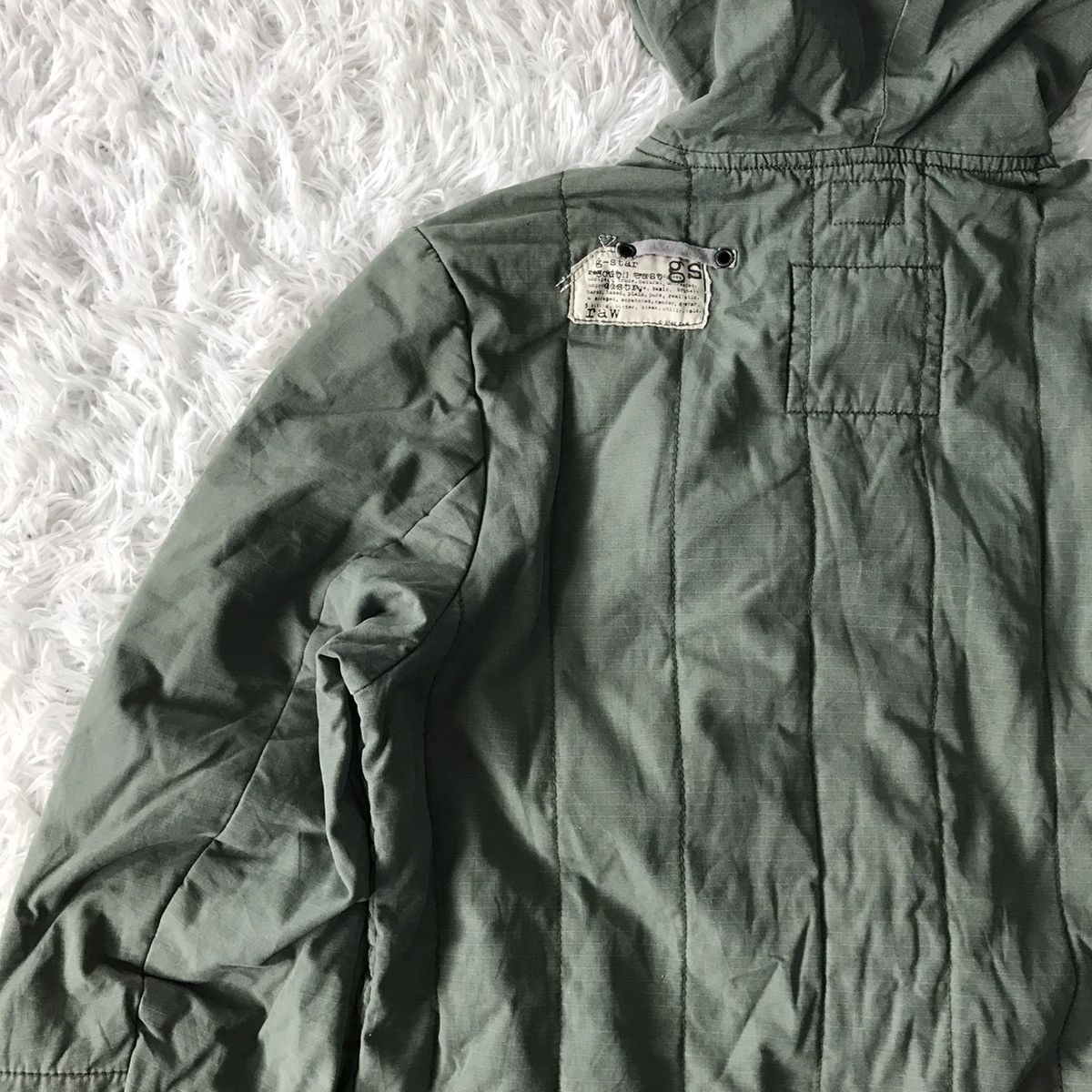 G-Star 💥Steals💥Capter Quilted Hooded Shirt US Jacket Size US M / EU 48-50 / 2 - 13 Thumbnail
