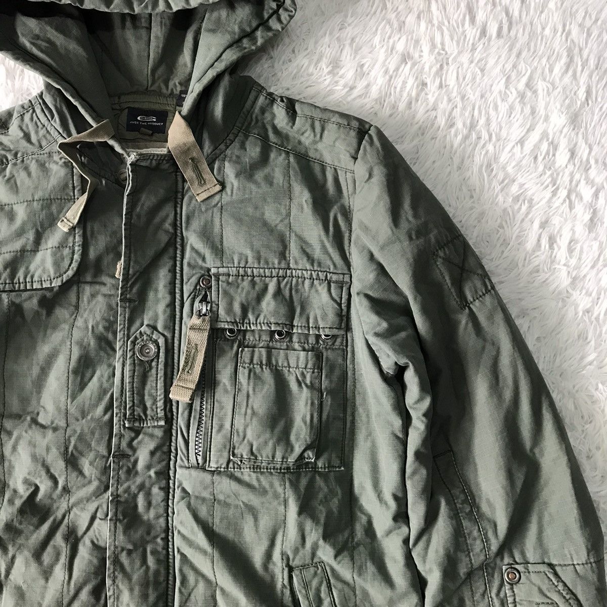 G-Star 💥Steals💥Capter Quilted Hooded Shirt US Jacket Size US M / EU 48-50 / 2 - 5 Thumbnail