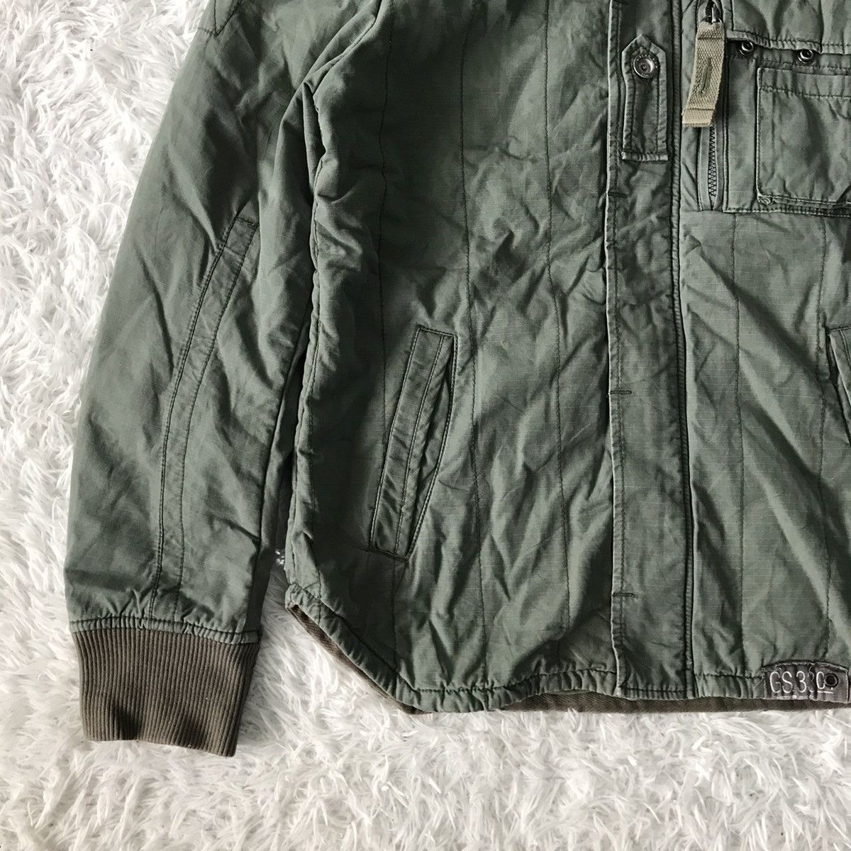 G-Star 💥Steals💥Capter Quilted Hooded Shirt US Jacket Size US M / EU 48-50 / 2 - 3 Thumbnail
