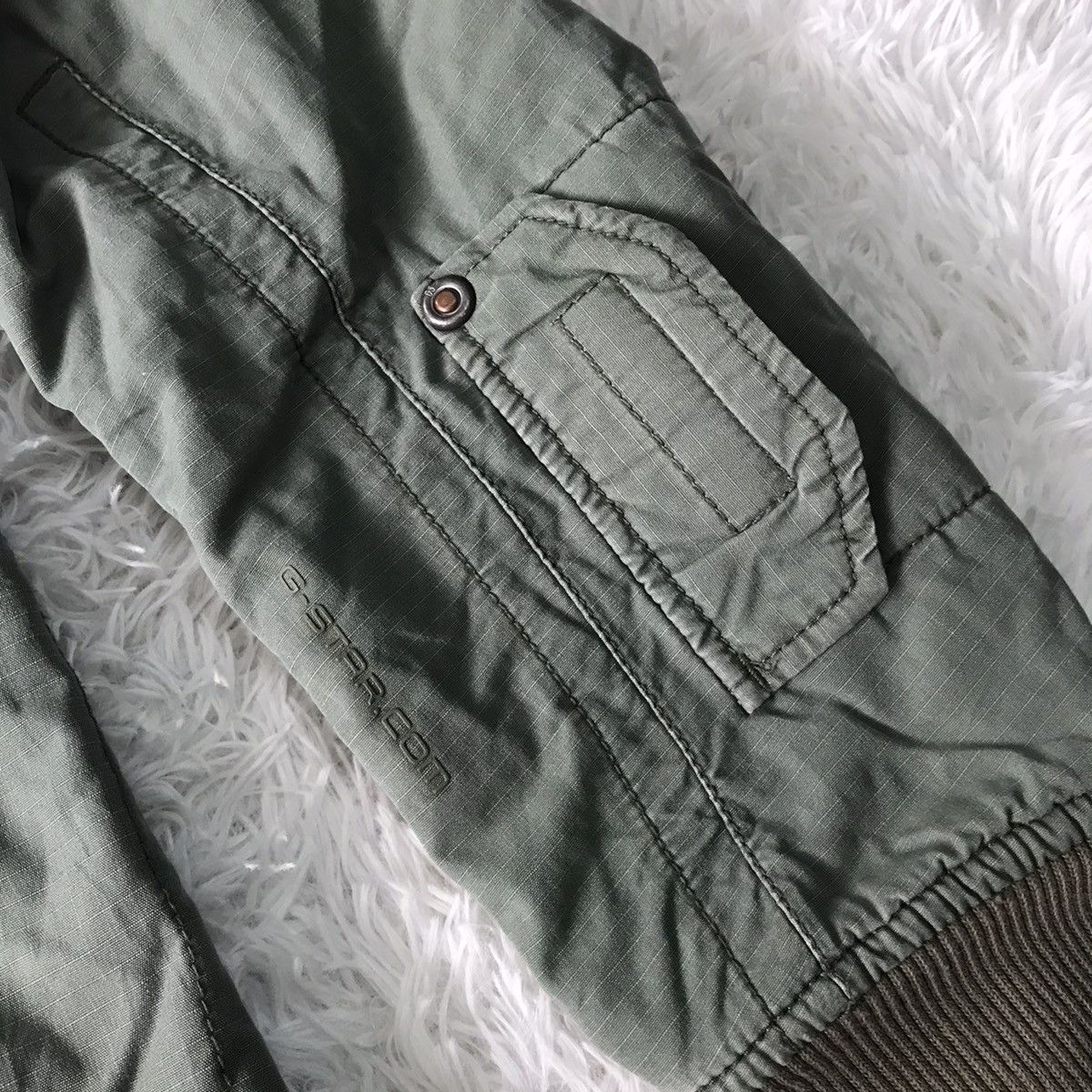 G-Star 💥Steals💥Capter Quilted Hooded Shirt US Jacket Size US M / EU 48-50 / 2 - 9 Thumbnail