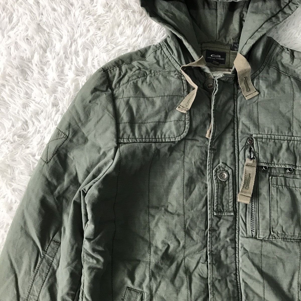 G-Star 💥Steals💥Capter Quilted Hooded Shirt US Jacket Size US M / EU 48-50 / 2 - 6 Thumbnail