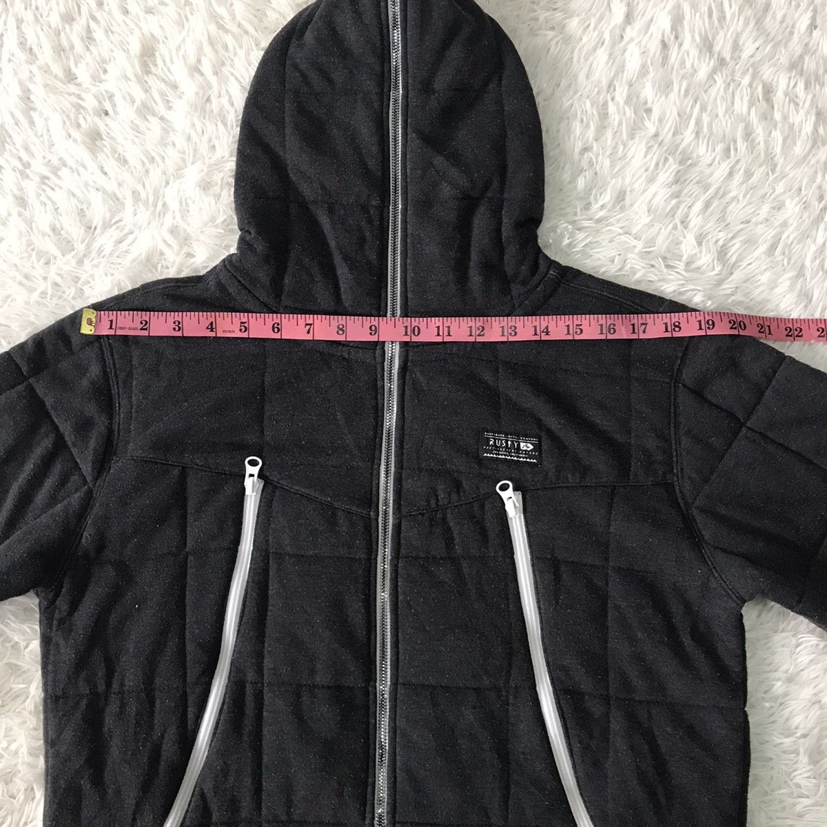 Rusty Rusty Full Zip Jacket Hooded Quilted Style Size US L / EU 52-54 / 3 - 17 Thumbnail