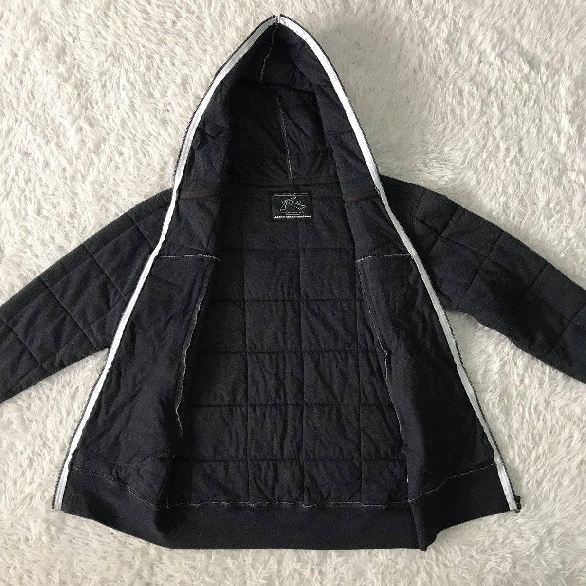 Rusty Rusty Full Zip Jacket Hooded Quilted Style Size US L / EU 52-54 / 3 - 14 Thumbnail