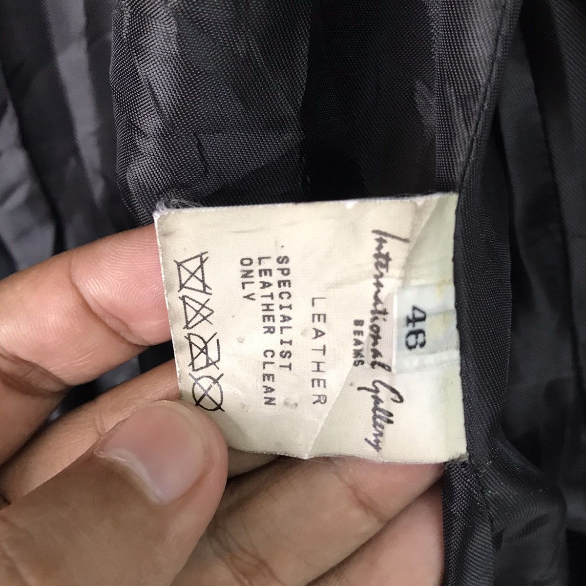 Beams Plus 💥Steals💥International Gallery BEAMS Leather Jacket Coat Size US M / EU 48-50 / 2 - 14 Thumbnail