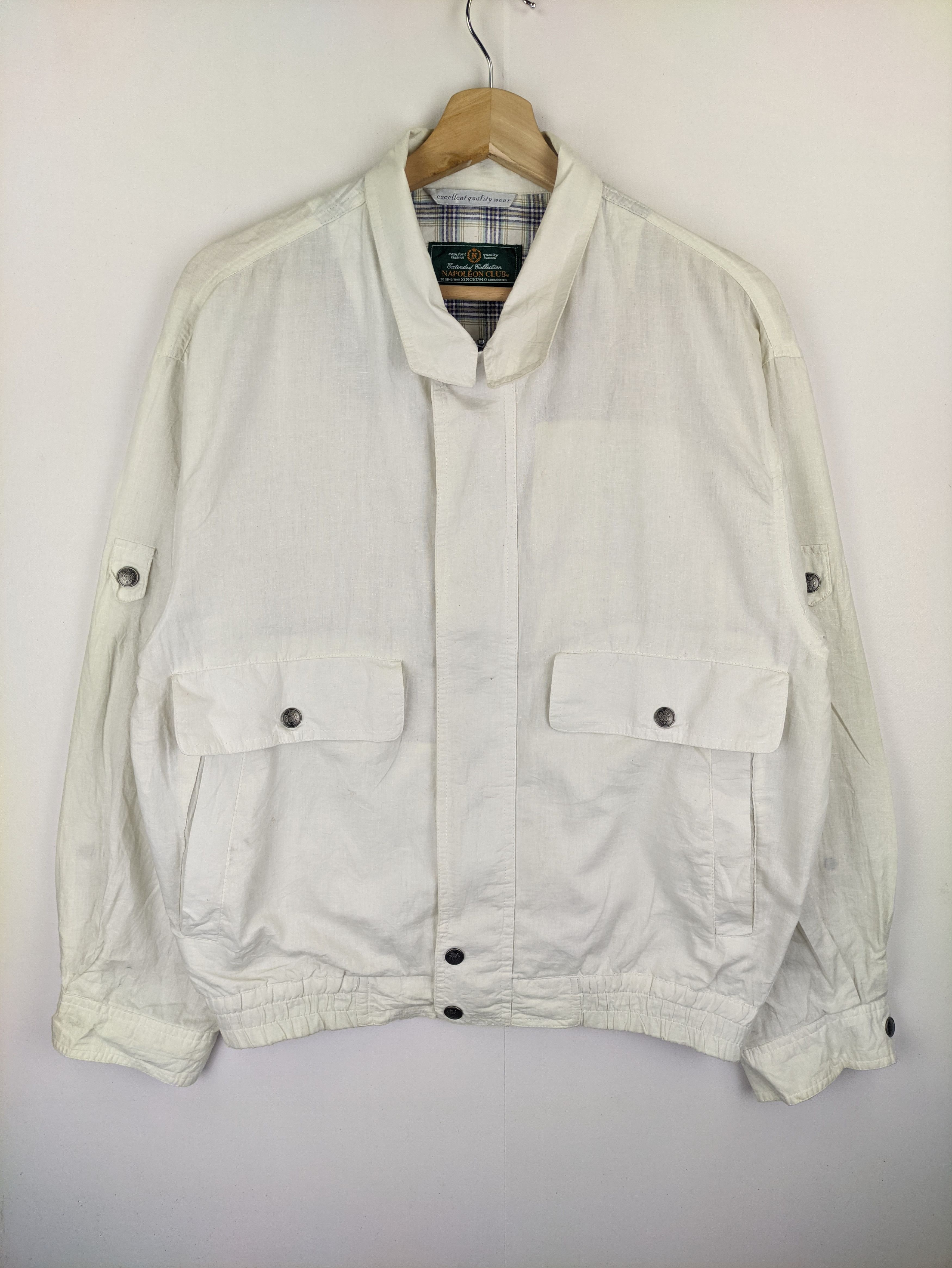Japanese Brand Steals🔥Vintage 90's Jacket by Napoleon Club Size US M / EU 48-50 / 2 - 1 Thumbnail
