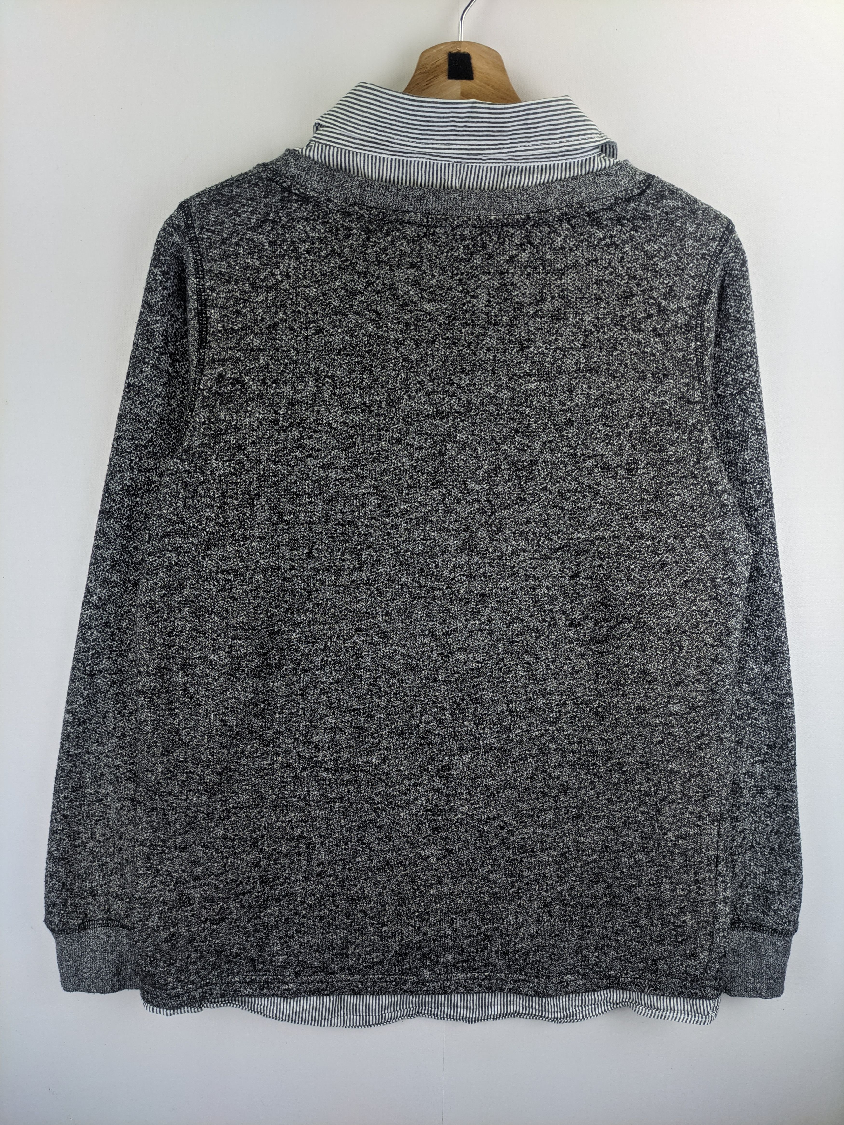 Japanese Brand Steals🔥Sweatshirt Pullover Double Collar Prince George's Size US M / EU 48-50 / 2 - 2 Thumbnail