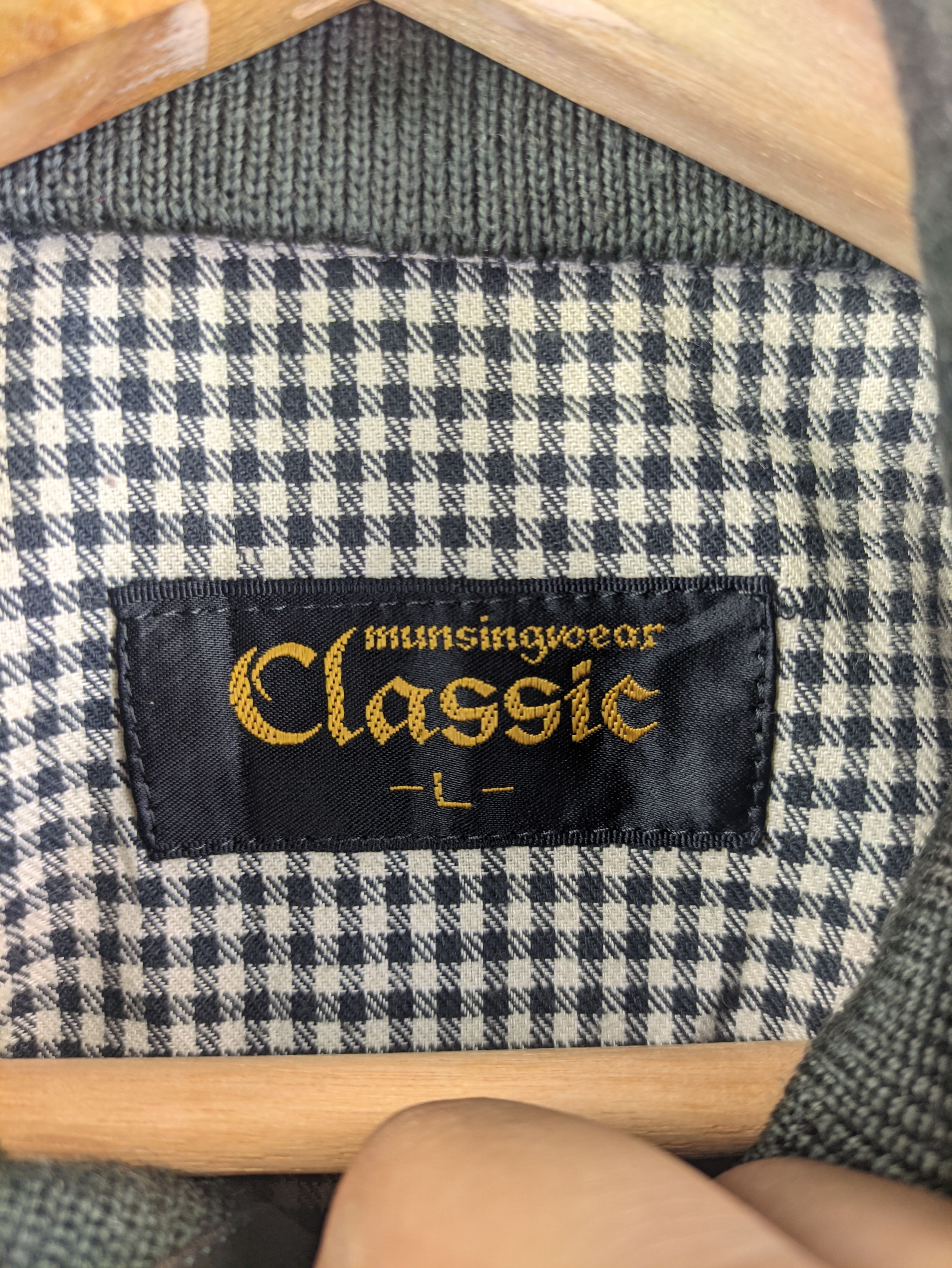 Japanese Brand Steals🔥Vintage 90's Jacket by Munsingwear Classic Size US L / EU 52-54 / 3 - 3 Thumbnail