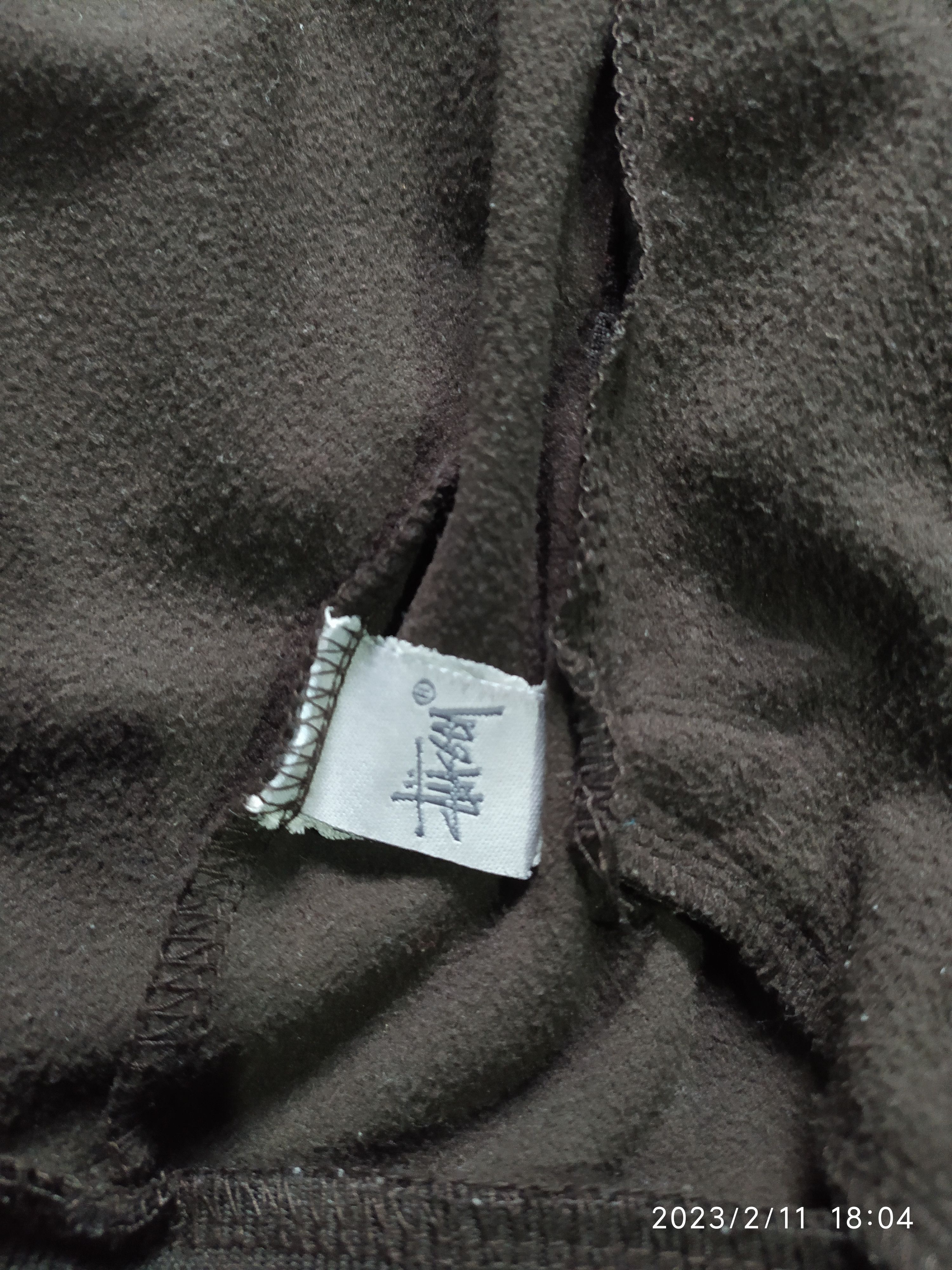 Stussy × Vintage 🔥Vtg 90s Stussy Two Tone Chanel Logo Zipper Tracktop Jacket Size US L / EU 52-54 / 3 - 8 Thumbnail