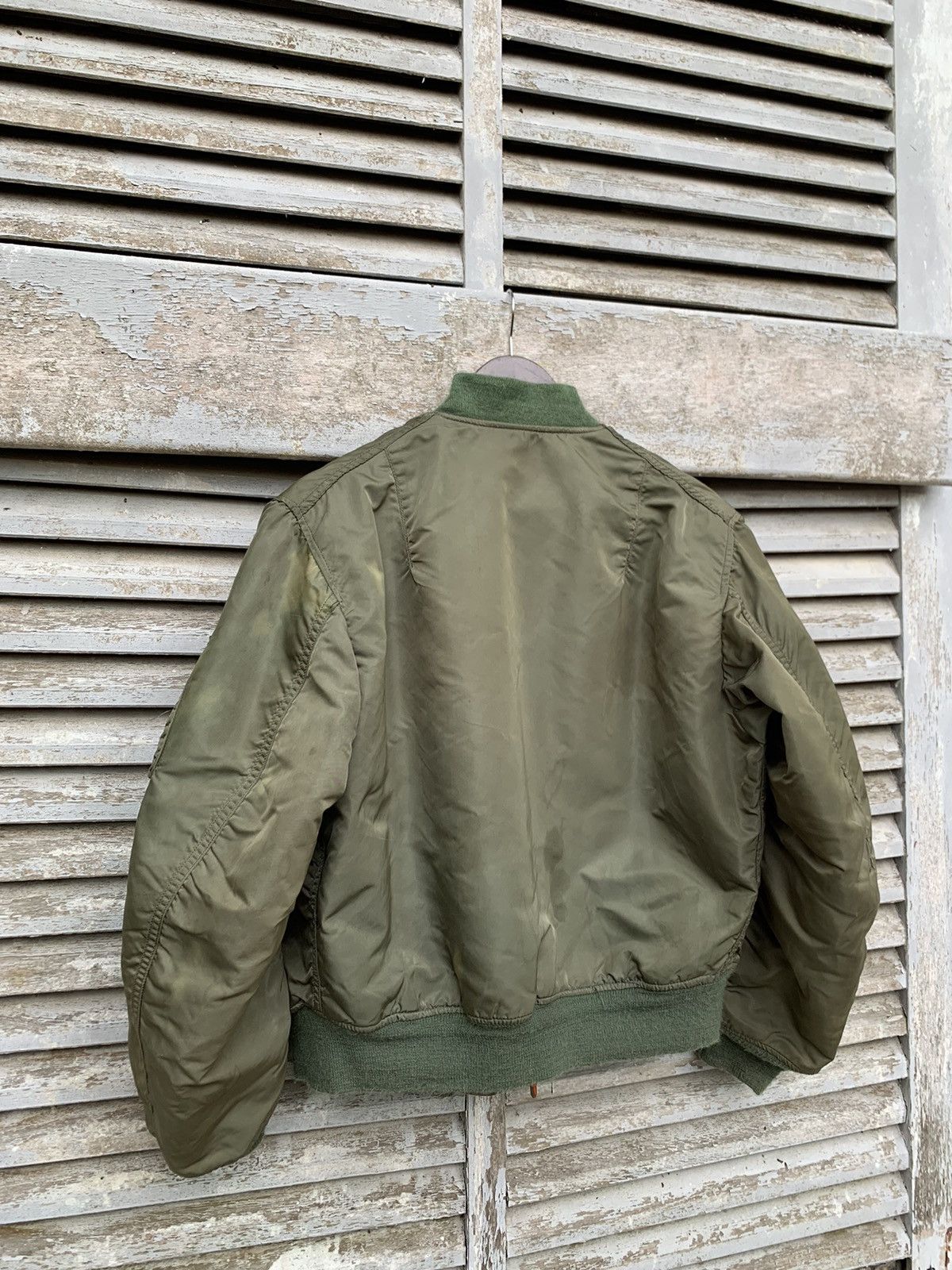 Alpha Industries 🪖Vintage Alpha Industries Man Intermediate Bomber Jacket Size US L / EU 52-54 / 3 - 11 Thumbnail