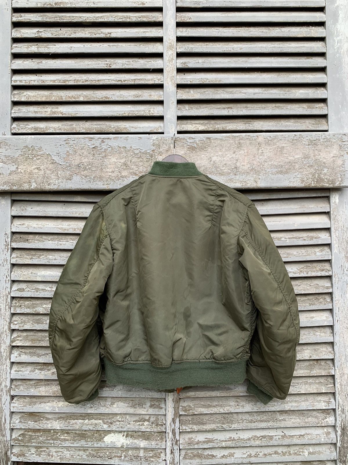Alpha Industries 🪖Vintage Alpha Industries Man Intermediate Bomber Jacket Size US L / EU 52-54 / 3 - 10 Thumbnail