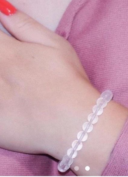 Jewelry Rose Quartz beaded bracelet Size ONE SIZE - 2 Thumbnail