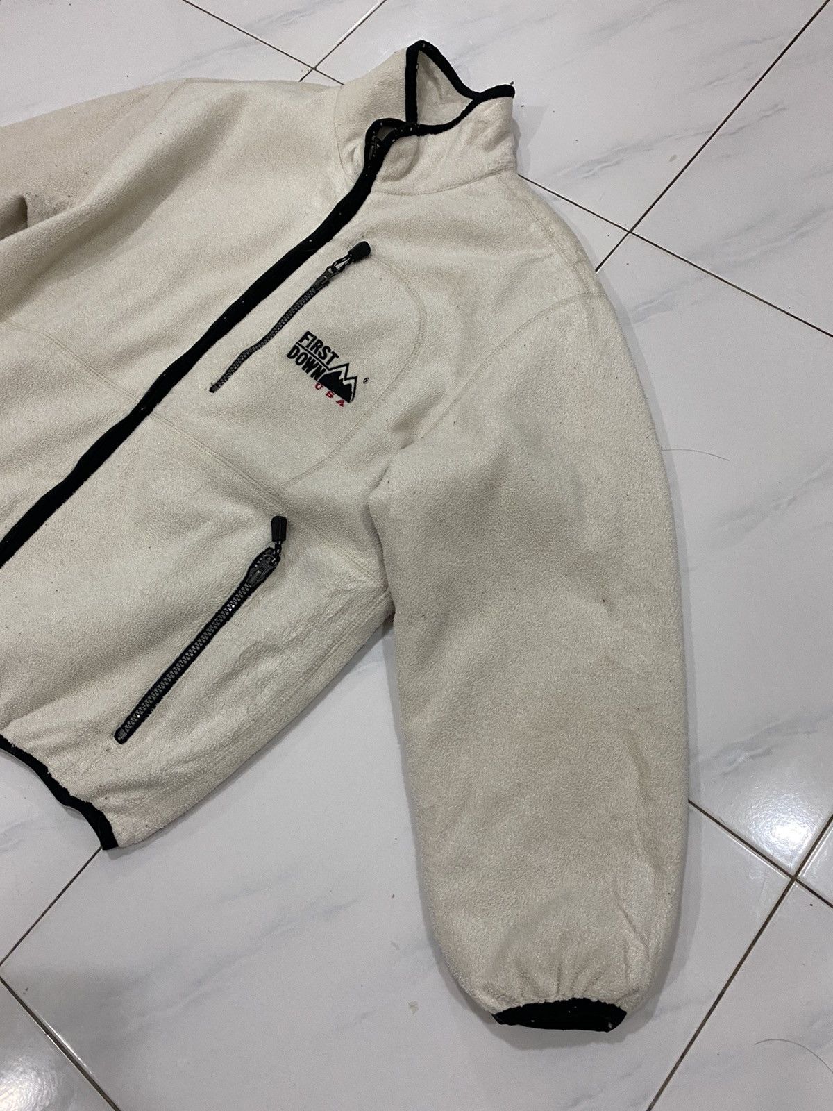 Other 🔥Vintage🔥 First Down Sherpa Fleece Jacket Size US L / EU 52-54 / 3 - 5 Thumbnail