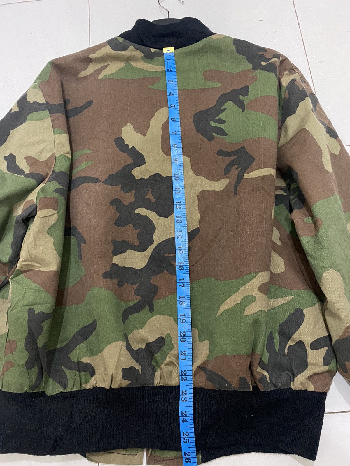 Vintage 🔥Vintage🔥 WPL 13226 Army Stripes Bomber Jacket Size US L / EU 52-54 / 3 - 10 Thumbnail