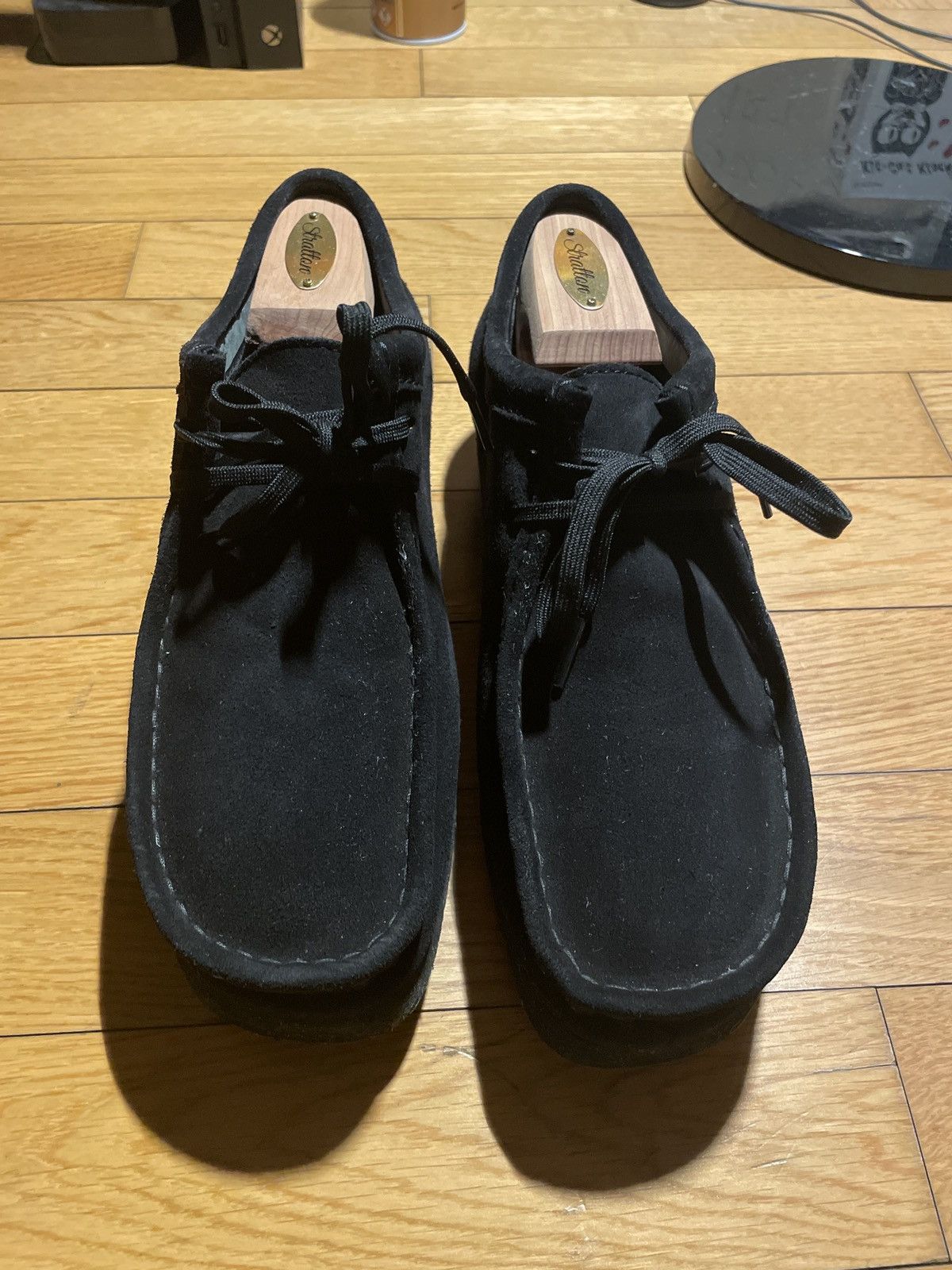 Clarks × Supreme Supreme Clarks Wallabe Gore-tex Vibram Black Size US 9 / EU 42 - 3 Thumbnail