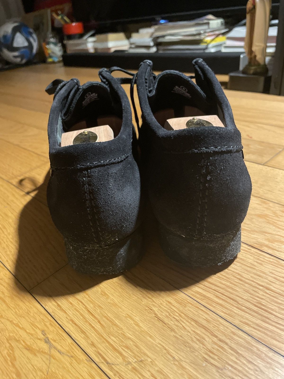 Clarks × Supreme Supreme Clarks Wallabe Gore-tex Vibram Black Size US 9 / EU 42 - 4 Thumbnail