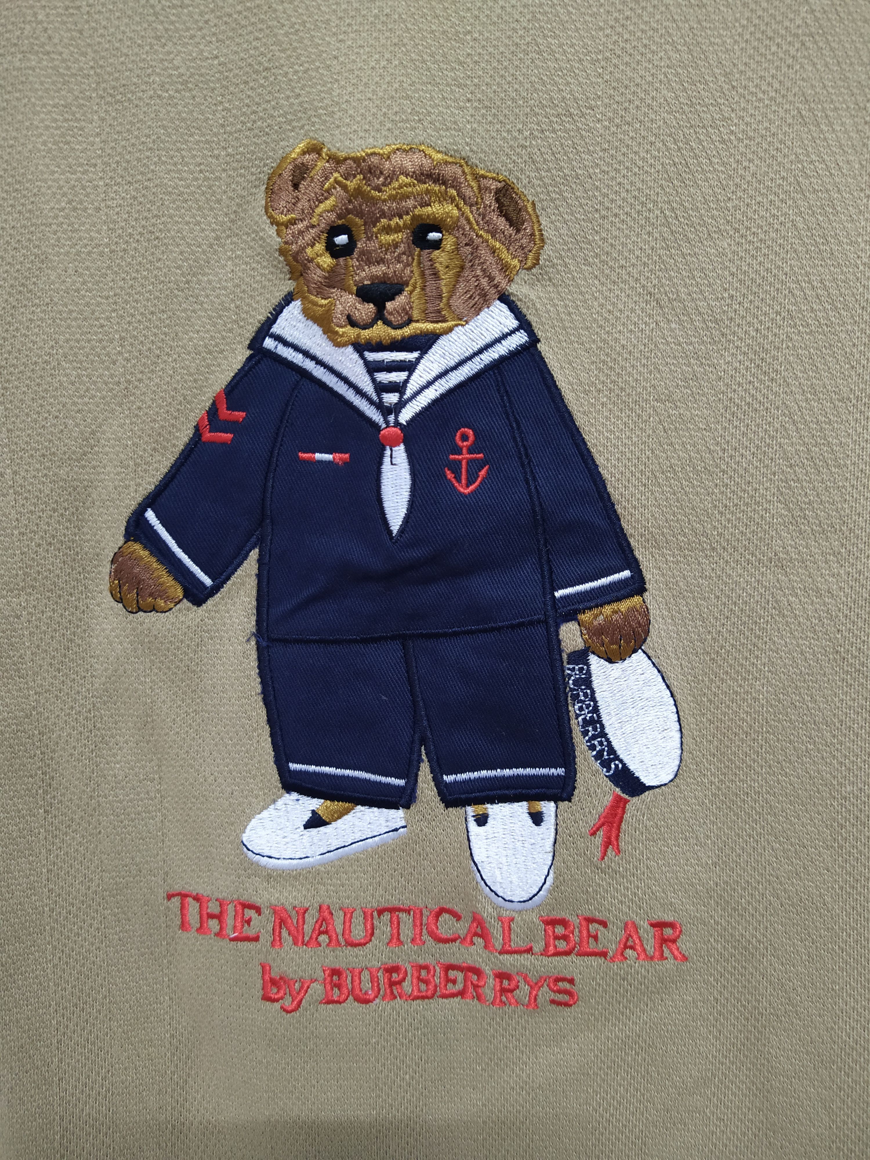Burberry × Vintage BURBERRY BEAR NAUTICA SHORT SHIRT (B277) Size S / US 4 / IT 40 - 3 Thumbnail