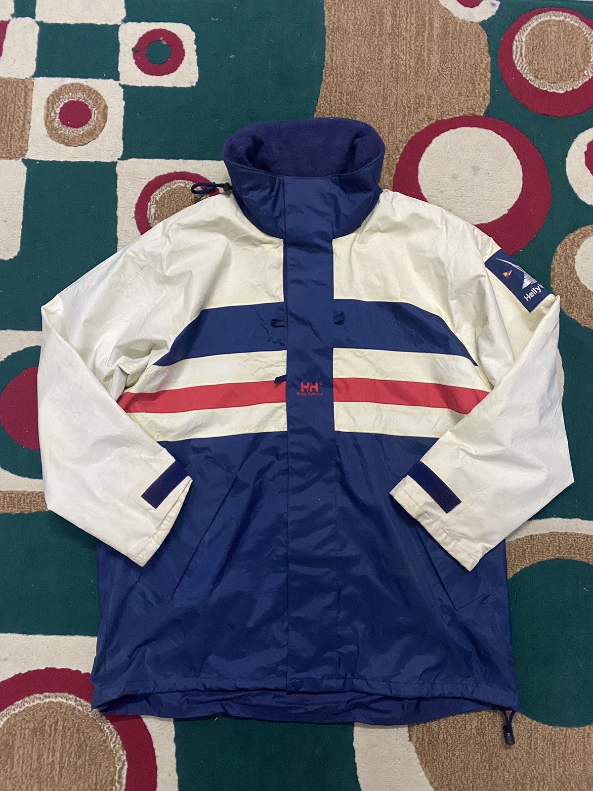 Helly Hansen 🔥Vintage🔥 Yachting Sailing Helly Hansen Jacket Size US L / EU 52-54 / 3 - 1 Thumbnail