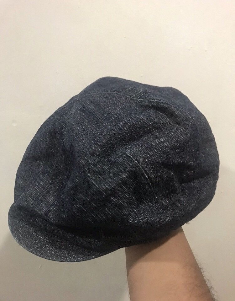 Lacoste VTG Lacoste Denim Flat Hat Size ONE SIZE - 3 Thumbnail