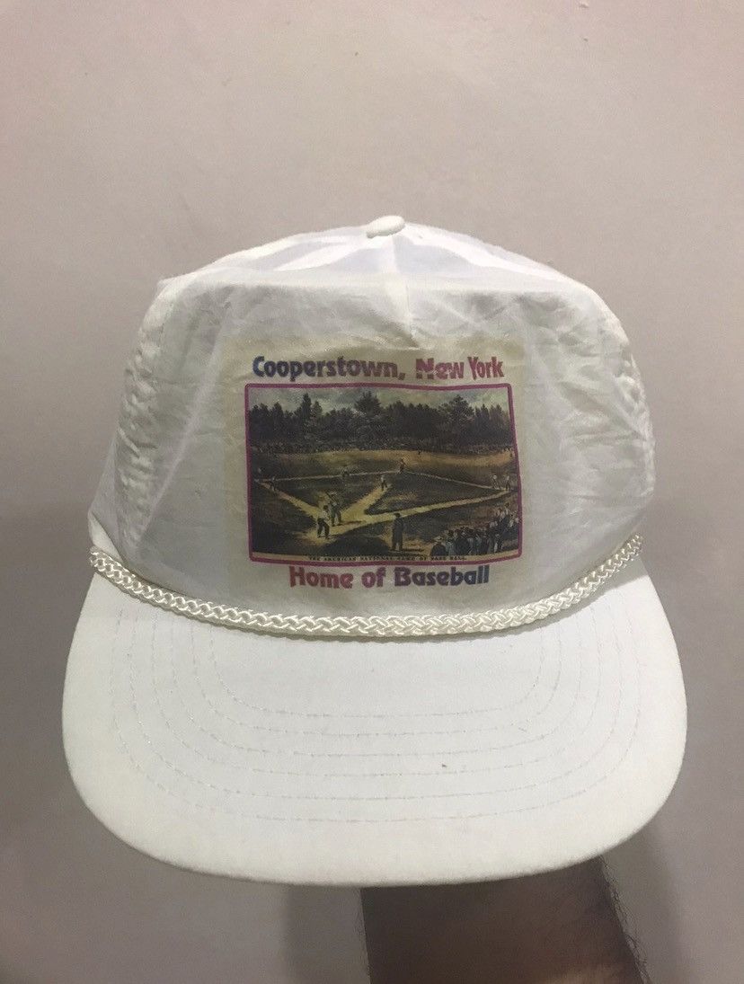 MLB VTG 90's NY Home Of Baseball Hat Size ONE SIZE - 1 Thumbnail