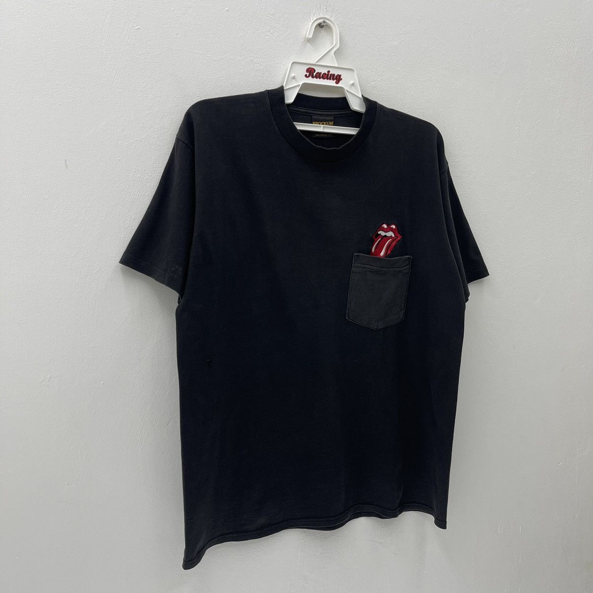 Band Tees The Rolling Stones Band T Shirt Vintage 90s Single Pocket Size US L / EU 52-54 / 3 - 4 Thumbnail