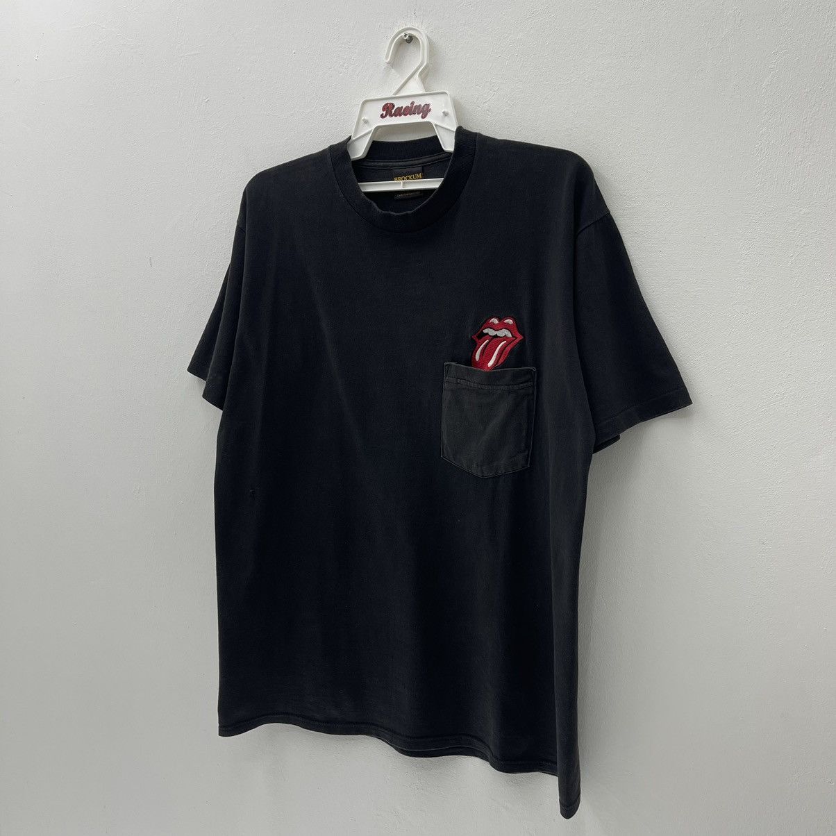 Band Tees The Rolling Stones Band T Shirt Vintage 90s Single Pocket Size US L / EU 52-54 / 3 - 6 Thumbnail
