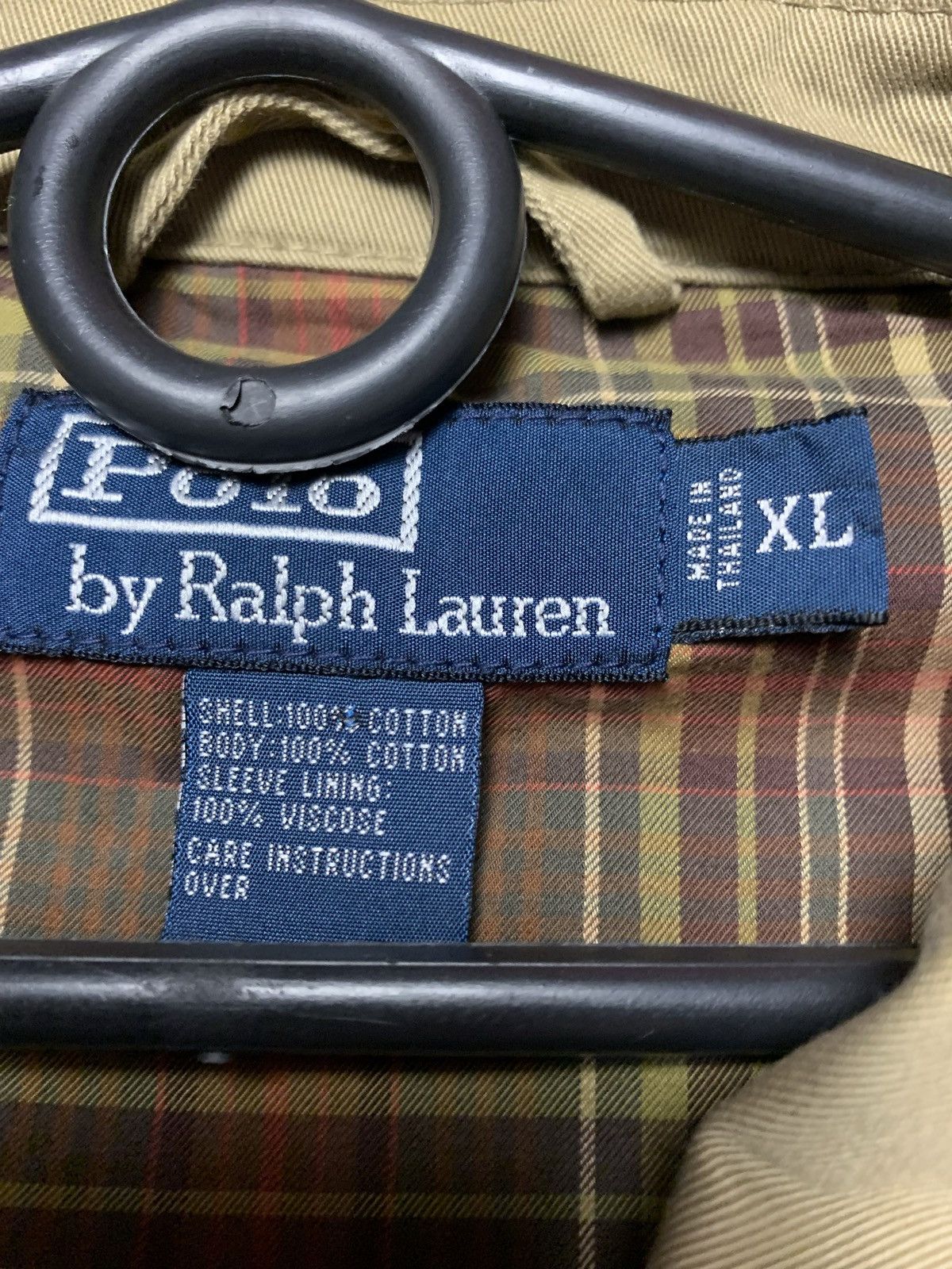 Vintage Vintage Polo Ralph Lauren denim jacket logo size XL Size US XL / EU 56 / 4 - 5 Thumbnail