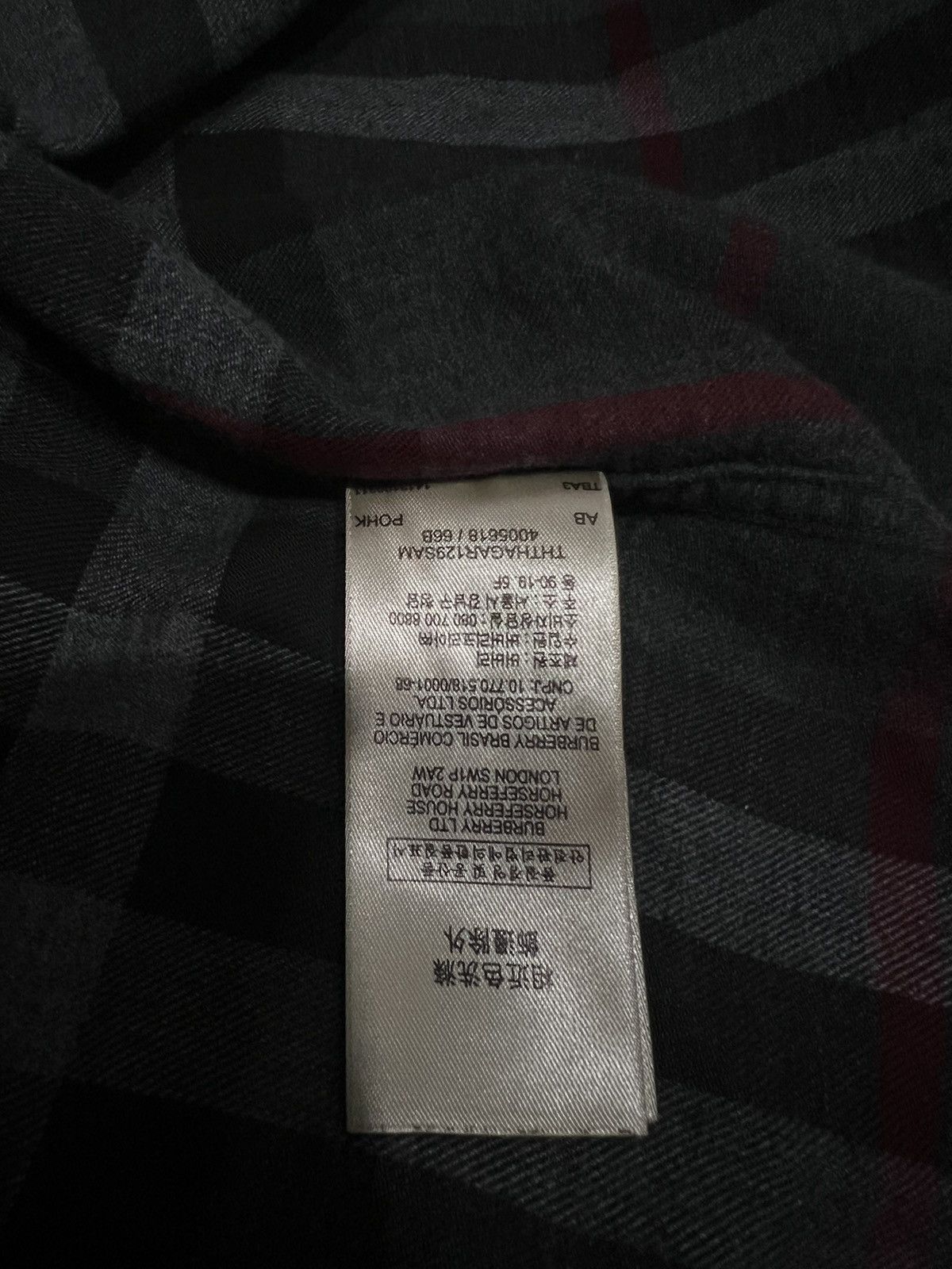 Burberry Burberry Cotton Flannel Size US M / EU 48-50 / 2 - 4 Thumbnail