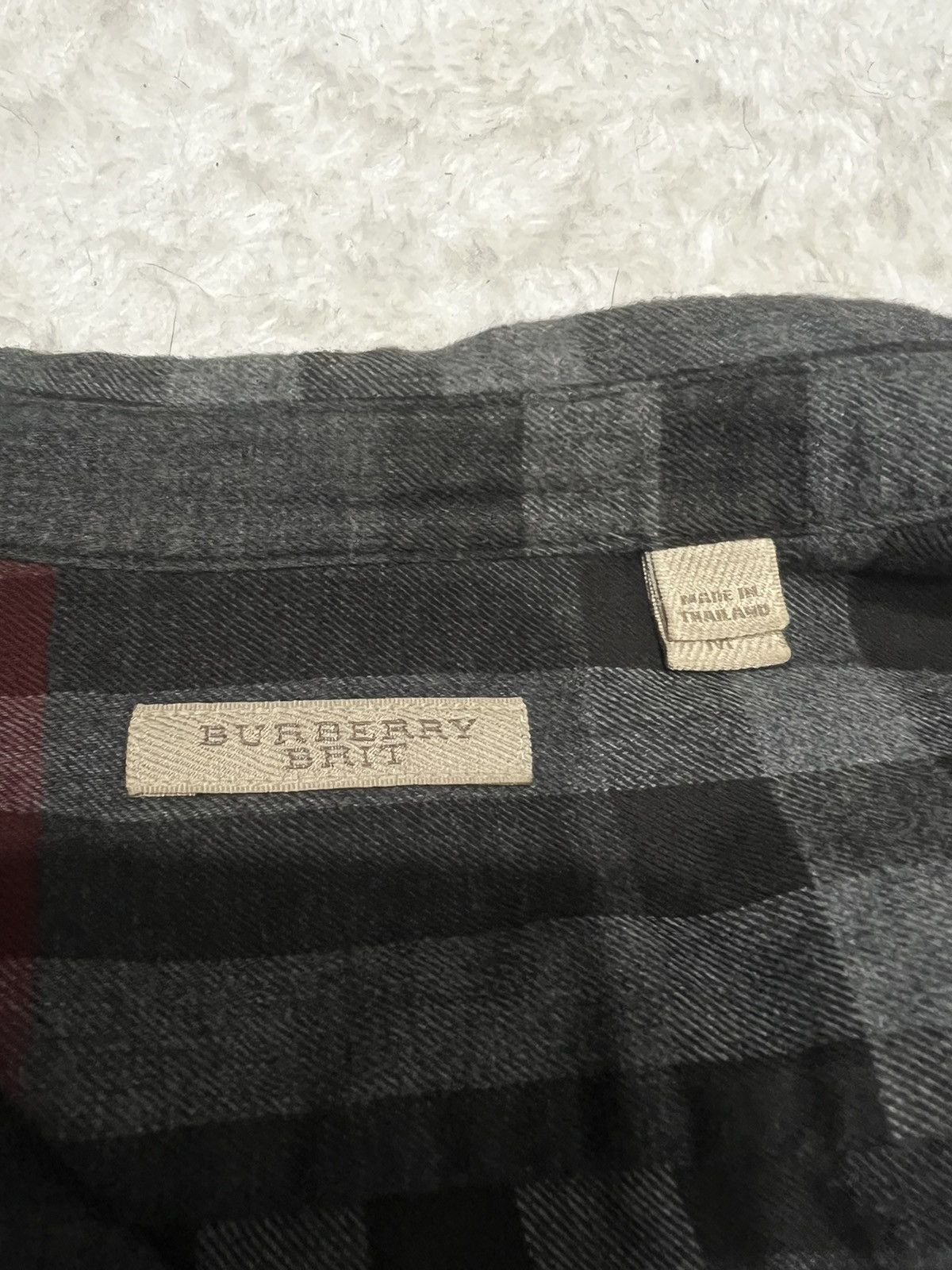 Burberry Burberry Cotton Flannel Size US M / EU 48-50 / 2 - 3 Thumbnail