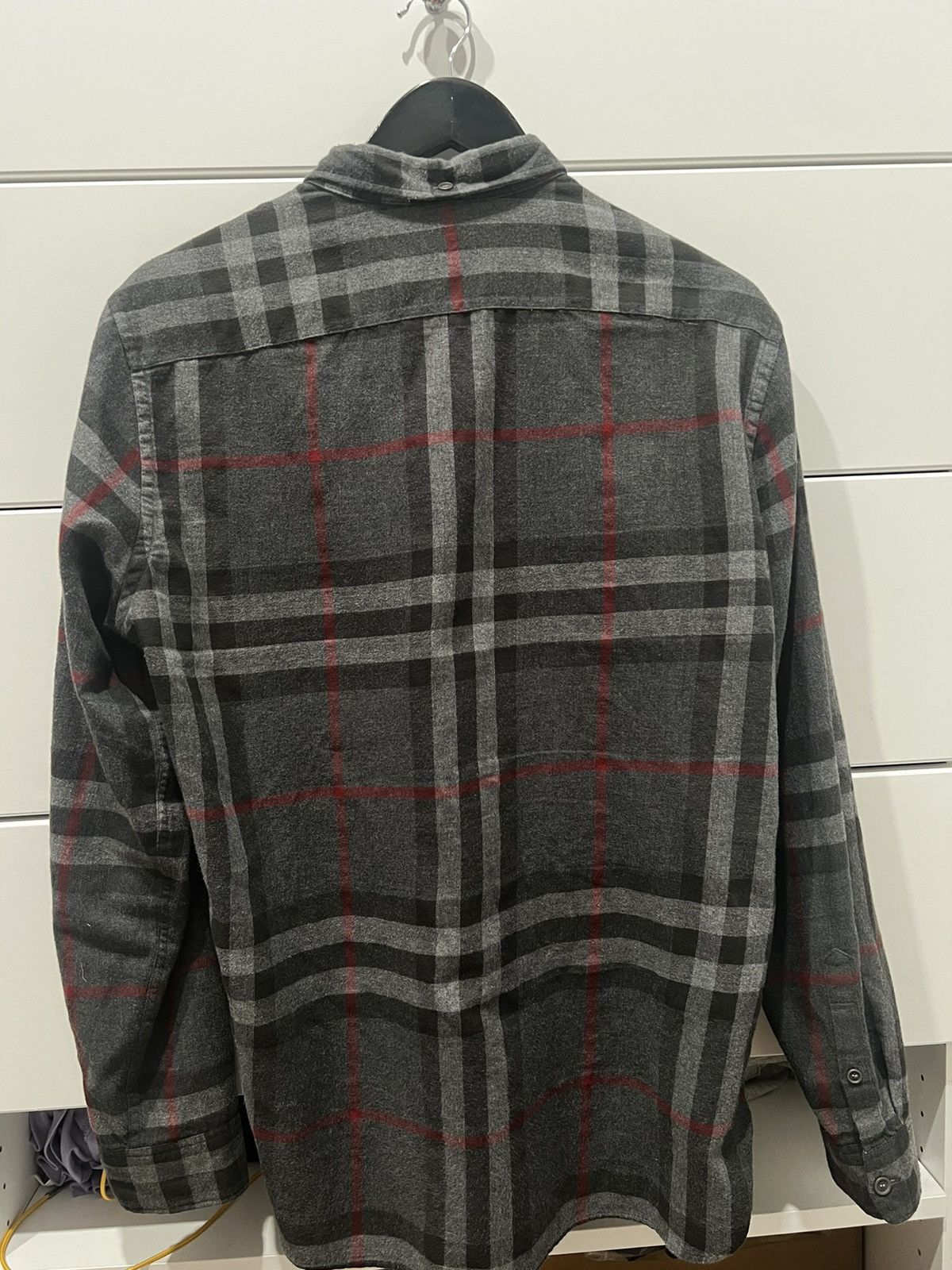 Burberry Burberry Cotton Flannel Size US M / EU 48-50 / 2 - 2 Thumbnail