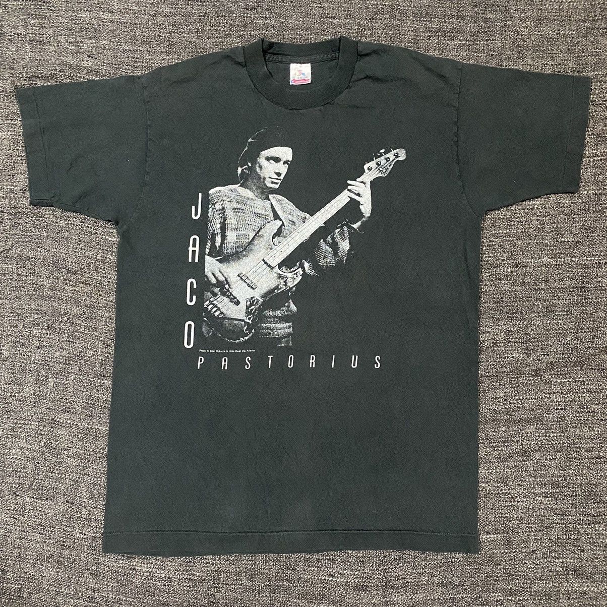 Band Tees × Vintage VINTAGE 90S JACO PASTORIUS T-SHIRT | Grailed