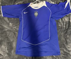 Nike Brazil Retro Jersey,Brazil Football Shirt Retro,Size:04-05 brazil home  retro