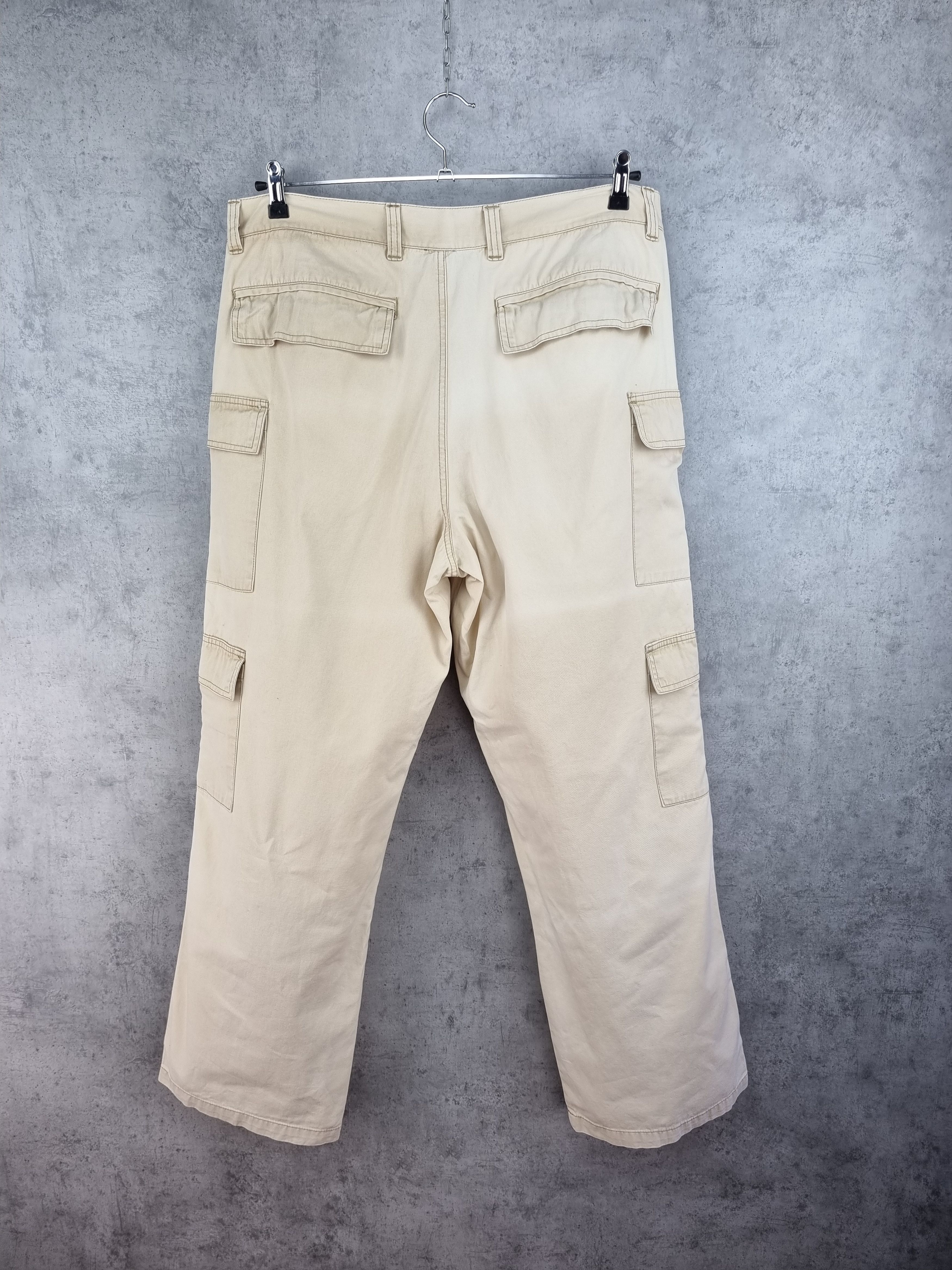 Japanese Brand × Vintage Eddie Bauer 90s Cotton Pants with 8 pockets Travis Scott Size US 34 / EU 50 - 2 Thumbnail