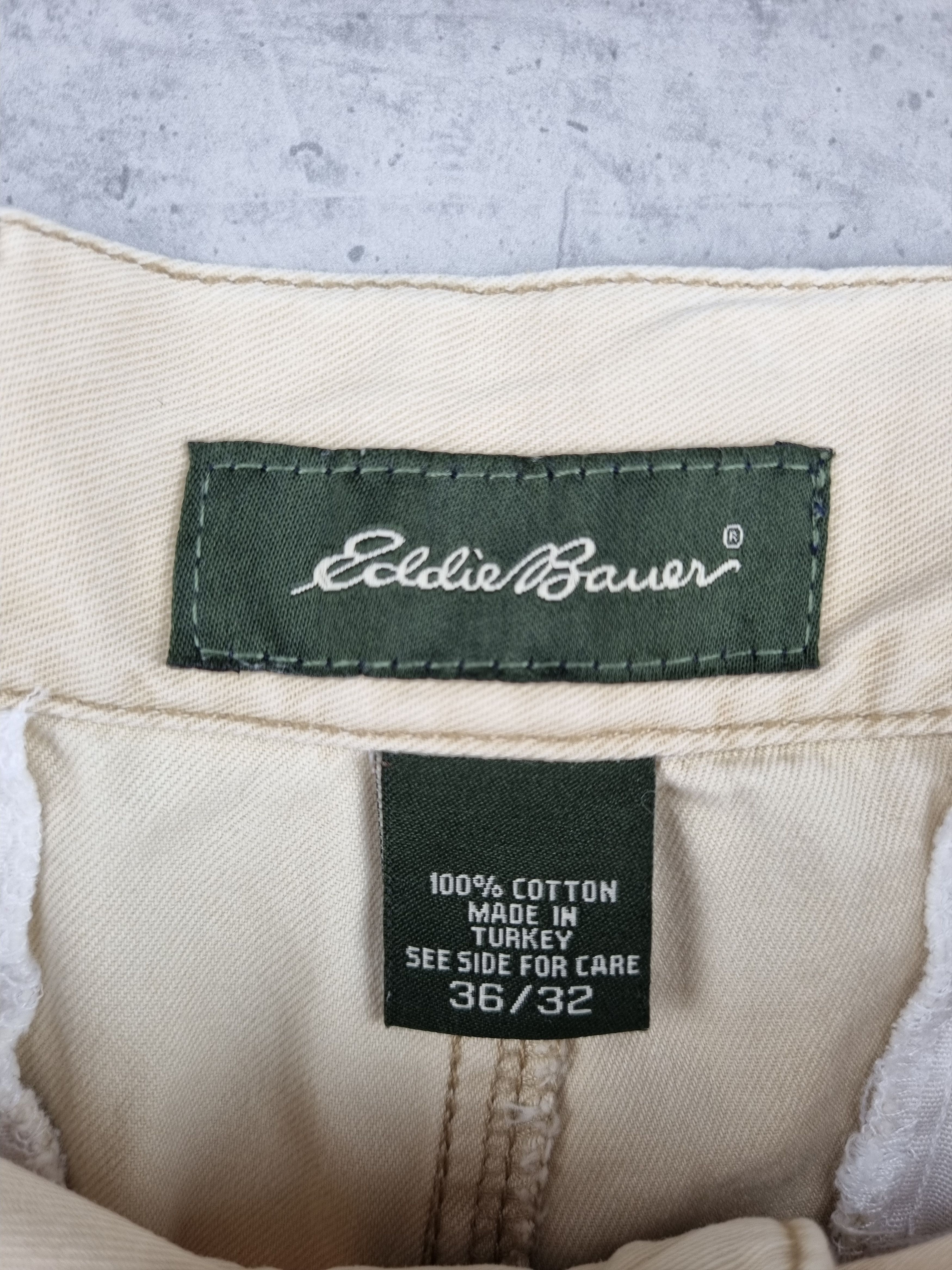 Japanese Brand × Vintage Eddie Bauer 90s Cotton Pants with 8 pockets Travis Scott Size US 34 / EU 50 - 4 Thumbnail