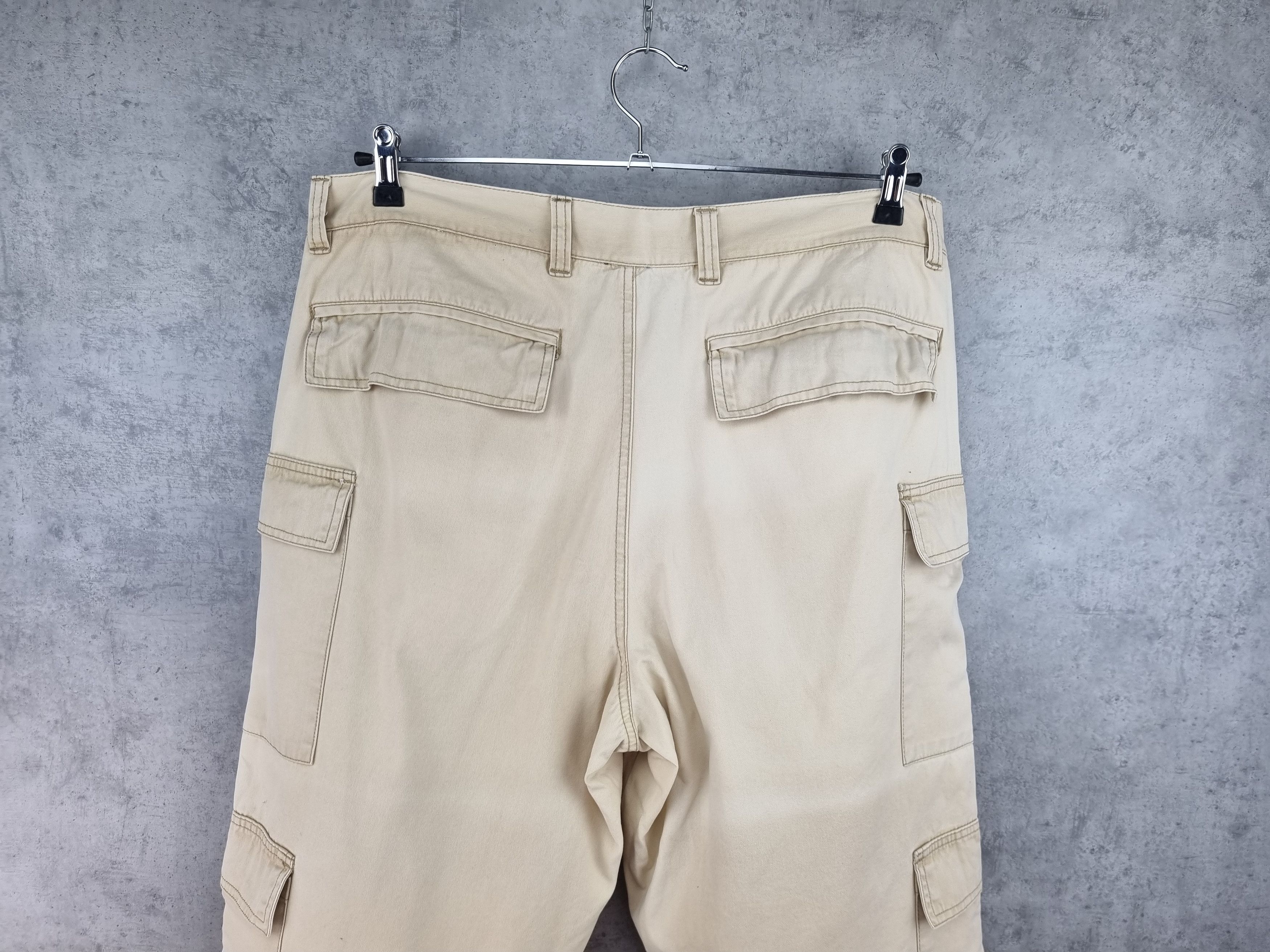 Japanese Brand × Vintage Eddie Bauer 90s Cotton Pants with 8 pockets Travis Scott Size US 34 / EU 50 - 5 Thumbnail