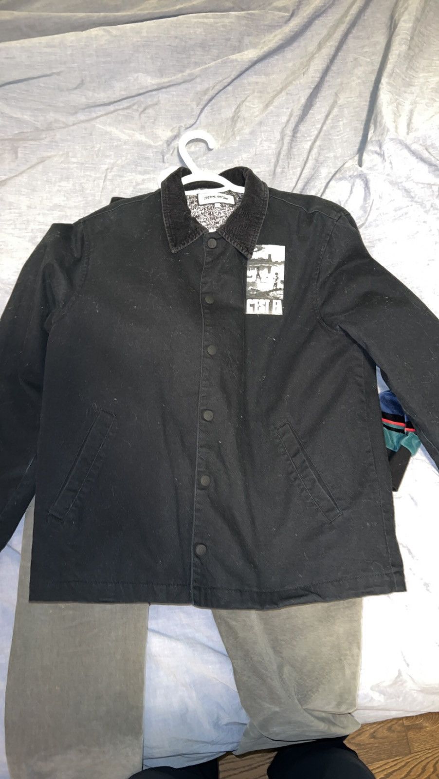 【FUCKING AWESOME】 FA SEOUL COACH JACKET BLACK FA F*cking Awesome Coach Jacket Size XL RARE LOOK!!👀 | eBay