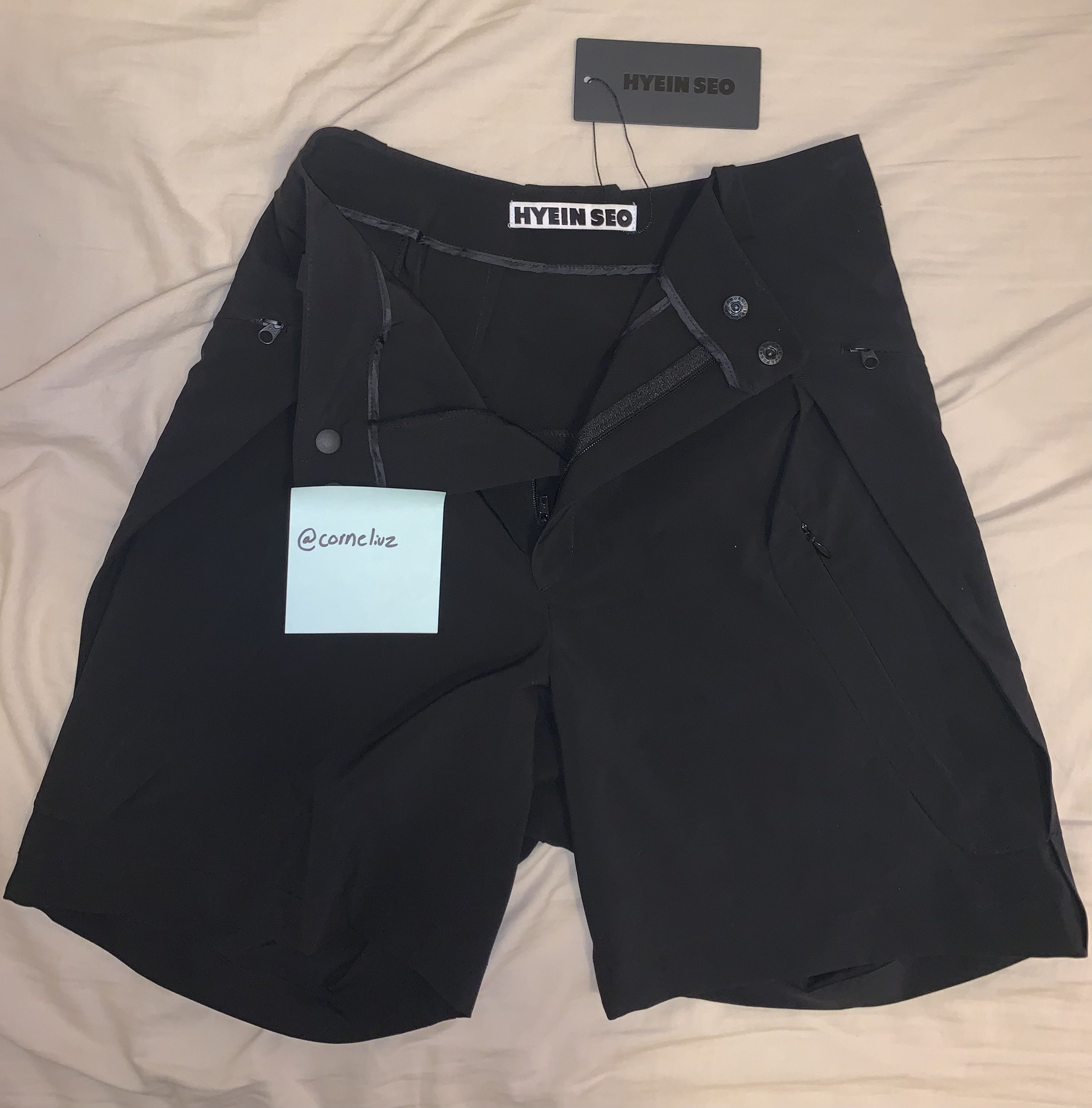 Hyein Seo Polyester Shorts - BNWT Size US 27 - 6 Thumbnail