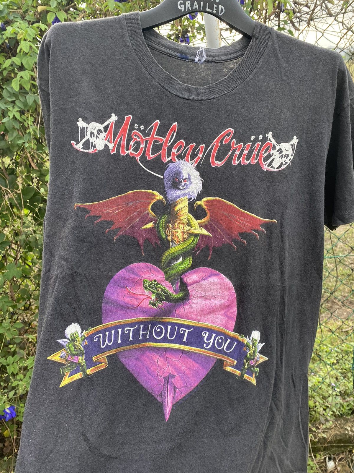 Band Tees Vintage 1989 Mötley Crüe Dr. Feelgood Tour Concert Tee Size US M / EU 48-50 / 2 - 3 Thumbnail