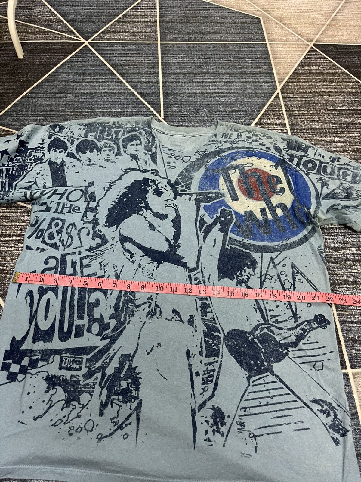 Band Tees × Vintage LIQUID BLUE THE WHO SHIRT Size US L / EU 52-54 / 3 - 3 Thumbnail
