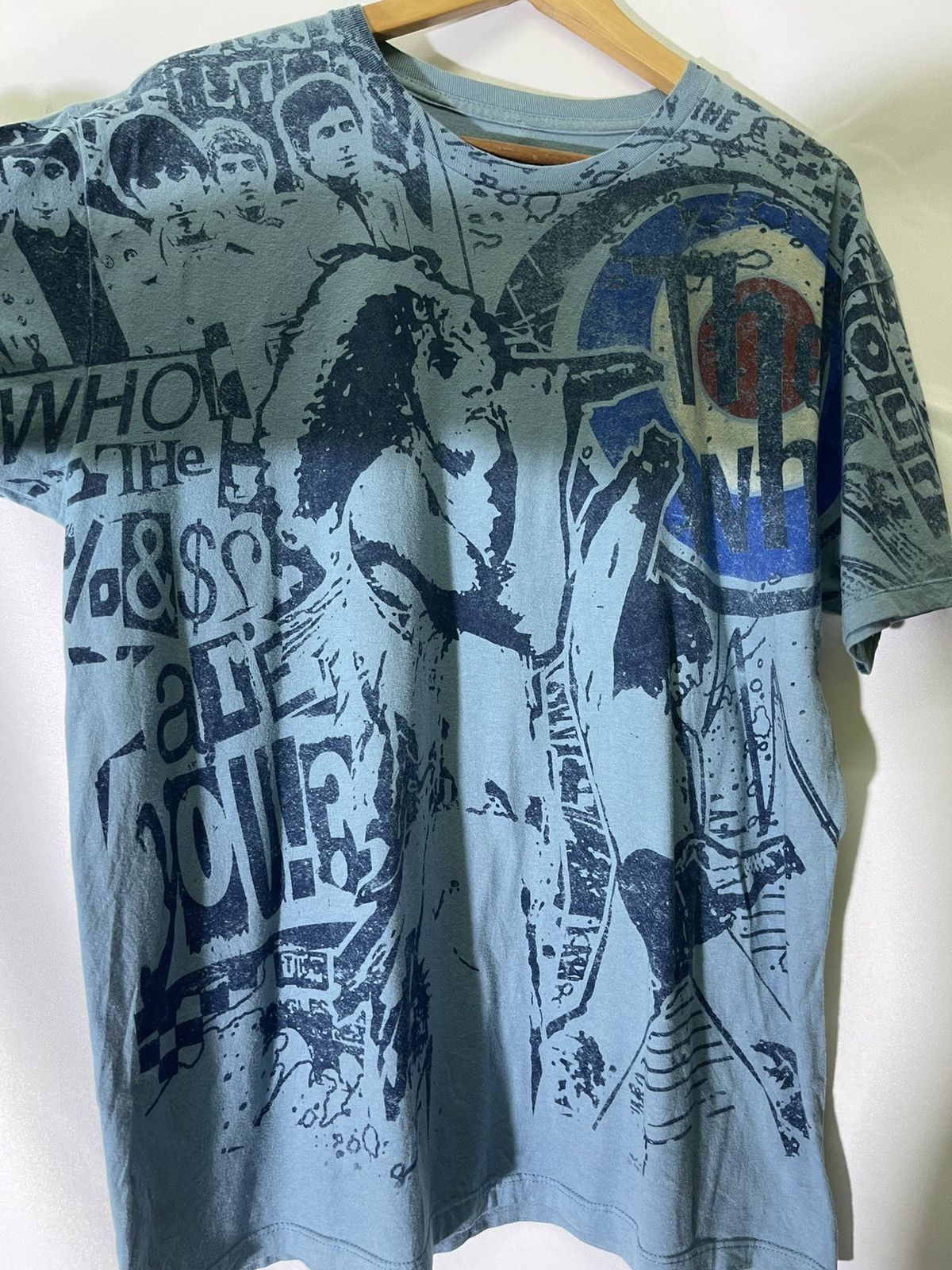 Band Tees × Vintage LIQUID BLUE THE WHO SHIRT Size US L / EU 52-54 / 3 - 7 Thumbnail