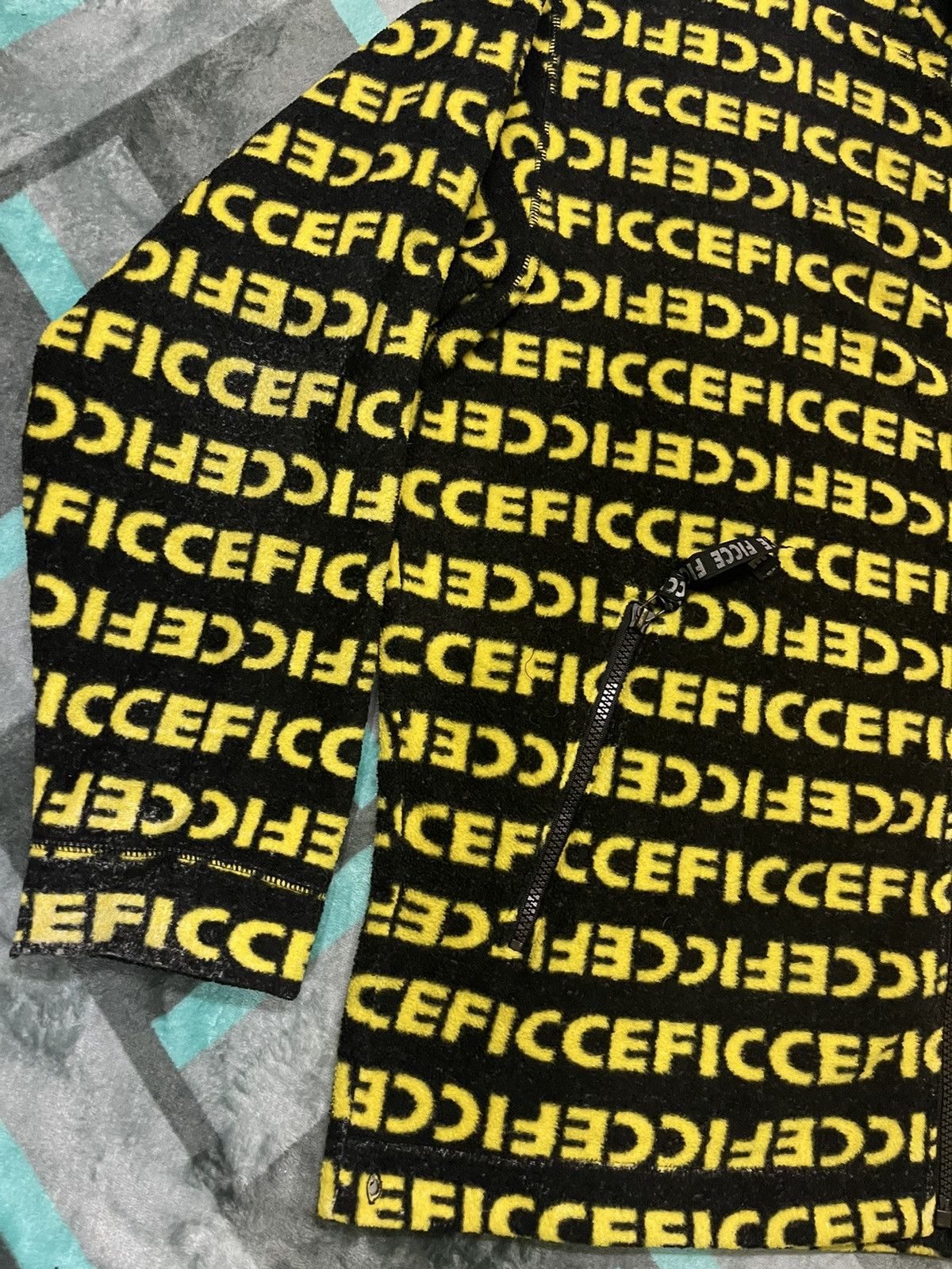 Goldwin × Japanese Brand × Vintage VINTAGE FICCE SPORTS X GOLDWIN FULLPRINT FLEECE JACKET Size US XL / EU 56 / 4 - 4 Thumbnail