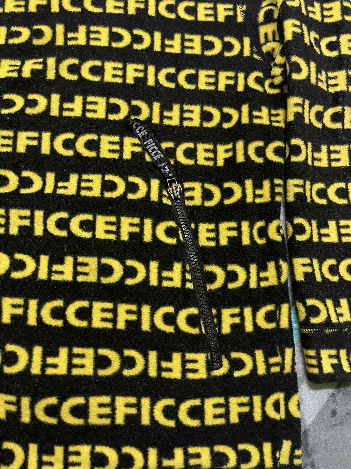 Goldwin × Japanese Brand × Vintage VINTAGE FICCE SPORTS X GOLDWIN FULLPRINT FLEECE JACKET Size US XL / EU 56 / 4 - 6 Thumbnail