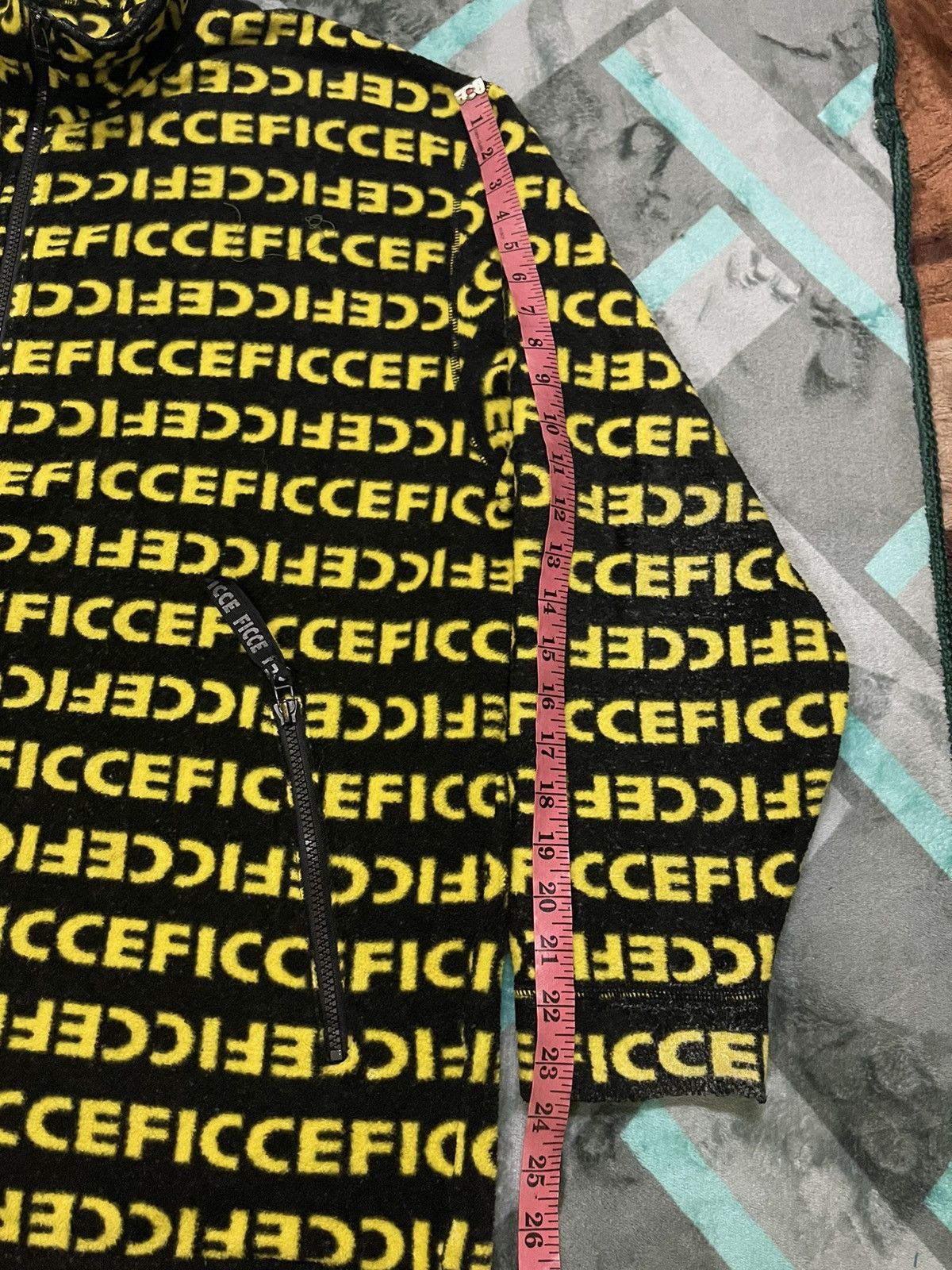 Goldwin × Japanese Brand × Vintage VINTAGE FICCE SPORTS X GOLDWIN FULLPRINT FLEECE JACKET Size US XL / EU 56 / 4 - 15 Thumbnail