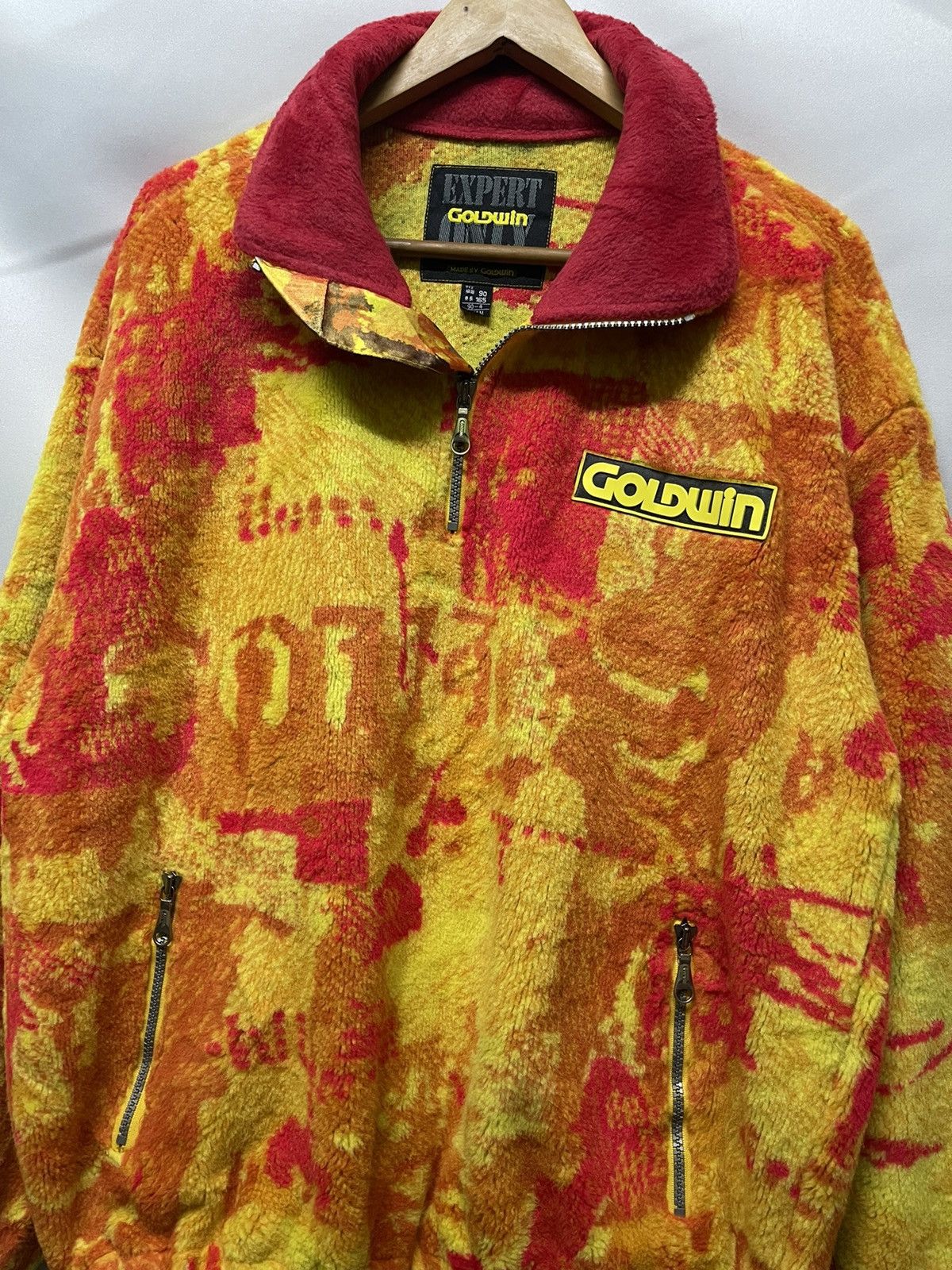 Goldwin × Vintage VINTAGE GOLDWIN EXPERT ONLY FLEECE JACKET Size US M / EU 48-50 / 2 - 3 Thumbnail