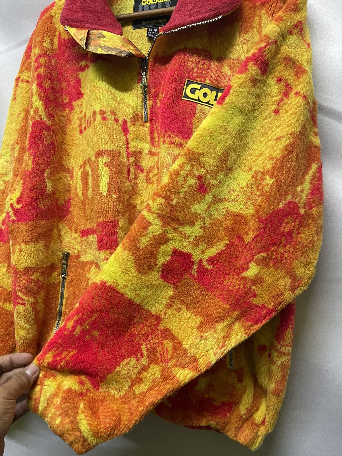 Goldwin × Vintage VINTAGE GOLDWIN EXPERT ONLY FLEECE JACKET Size US M / EU 48-50 / 2 - 8 Thumbnail