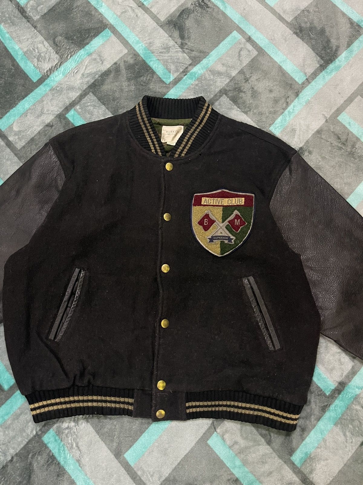 Vintage VINTAGE ACTIVE CLUB SUPERRIOR VARSITY JACKET Size US L / EU 52-54 / 3 - 3 Thumbnail