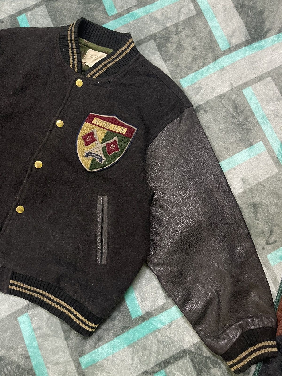 Vintage VINTAGE ACTIVE CLUB SUPERRIOR VARSITY JACKET Size US L / EU 52-54 / 3 - 4 Thumbnail