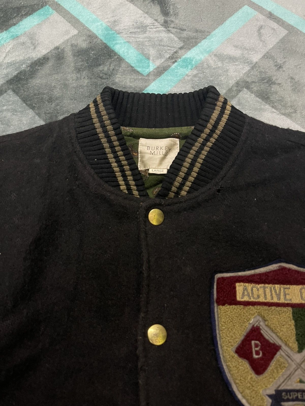 Vintage VINTAGE ACTIVE CLUB SUPERRIOR VARSITY JACKET Size US L / EU 52-54 / 3 - 9 Thumbnail