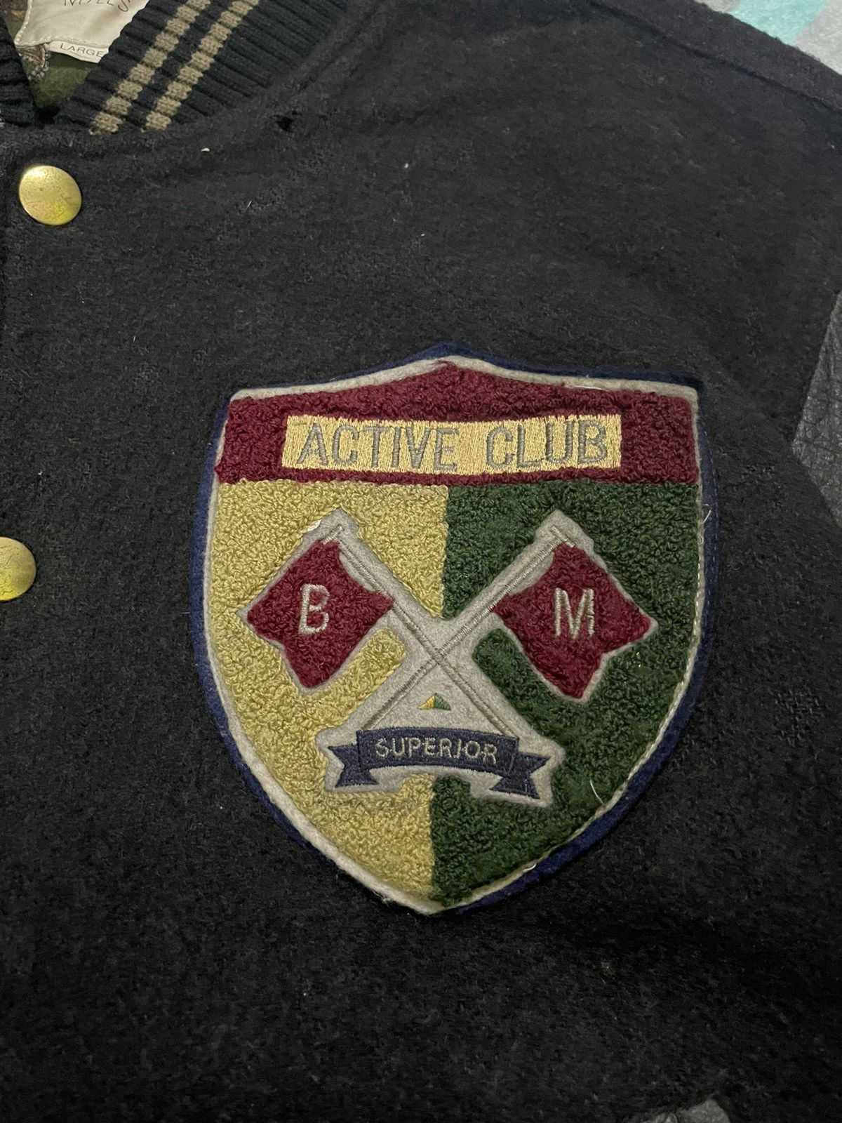 Vintage VINTAGE ACTIVE CLUB SUPERRIOR VARSITY JACKET Size US L / EU 52-54 / 3 - 7 Thumbnail