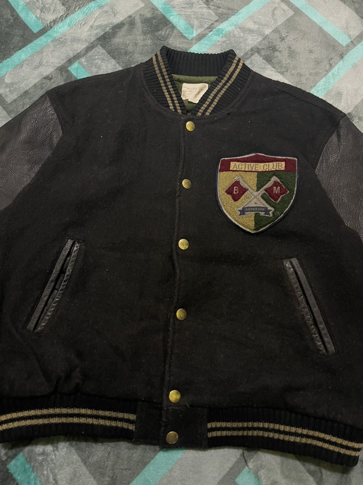 Vintage VINTAGE ACTIVE CLUB SUPERRIOR VARSITY JACKET Size US L / EU 52-54 / 3 - 6 Thumbnail